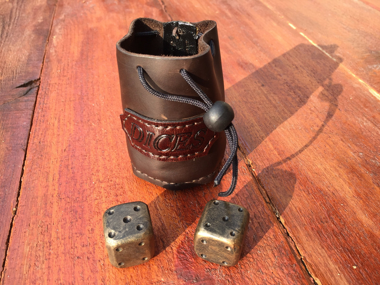 Metal dices in a leather bag, set of dices, iron dice, steel dice, custom dice, pair of dices, dice set, tabletop game, board game,iron gift