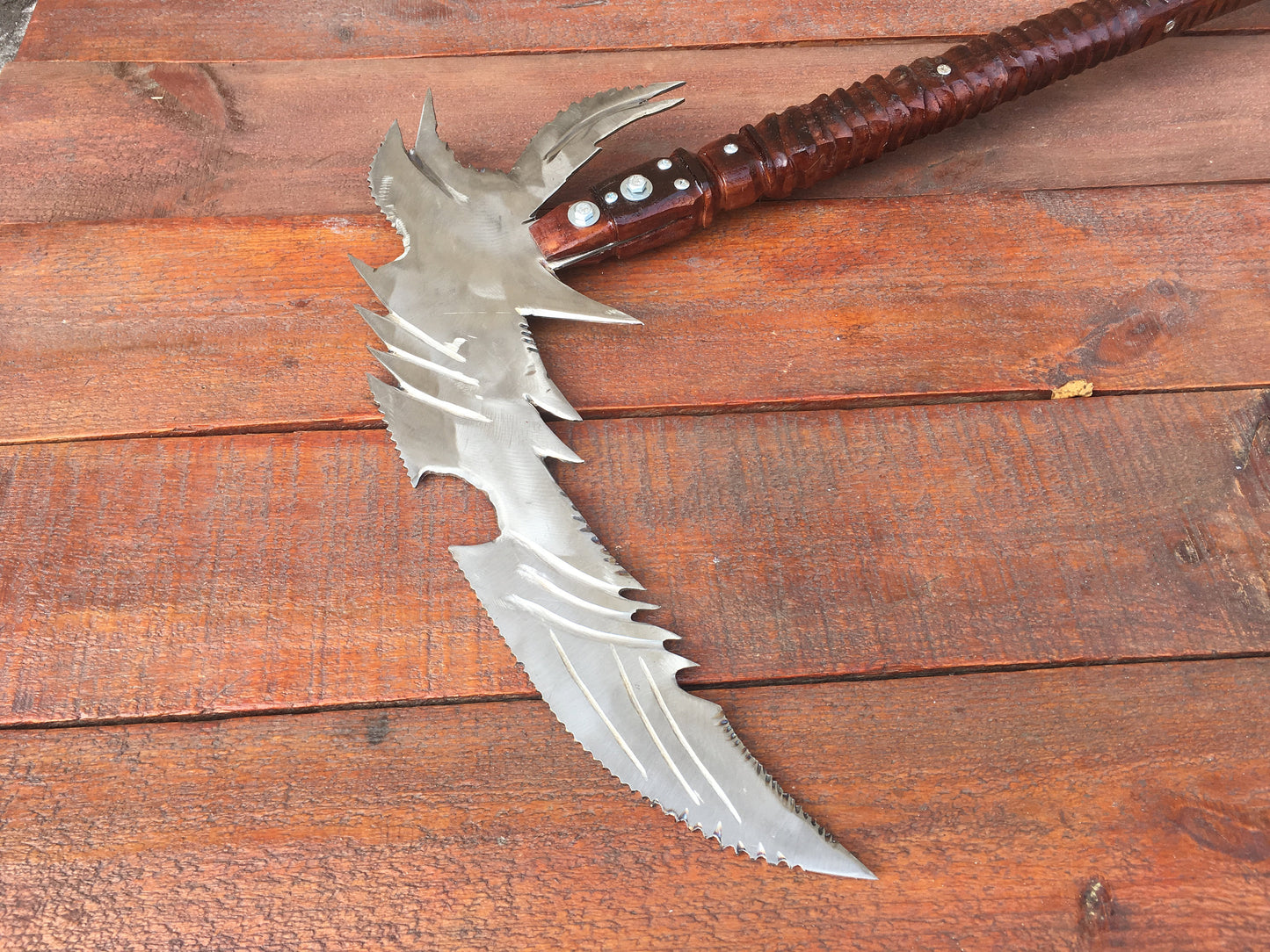 Death's scythe, Grim Reaper, undertaker, Buffy scythe, costume weapons, cosplay, prop, Halloween, Black Butler, Lady Death, soul, sickle