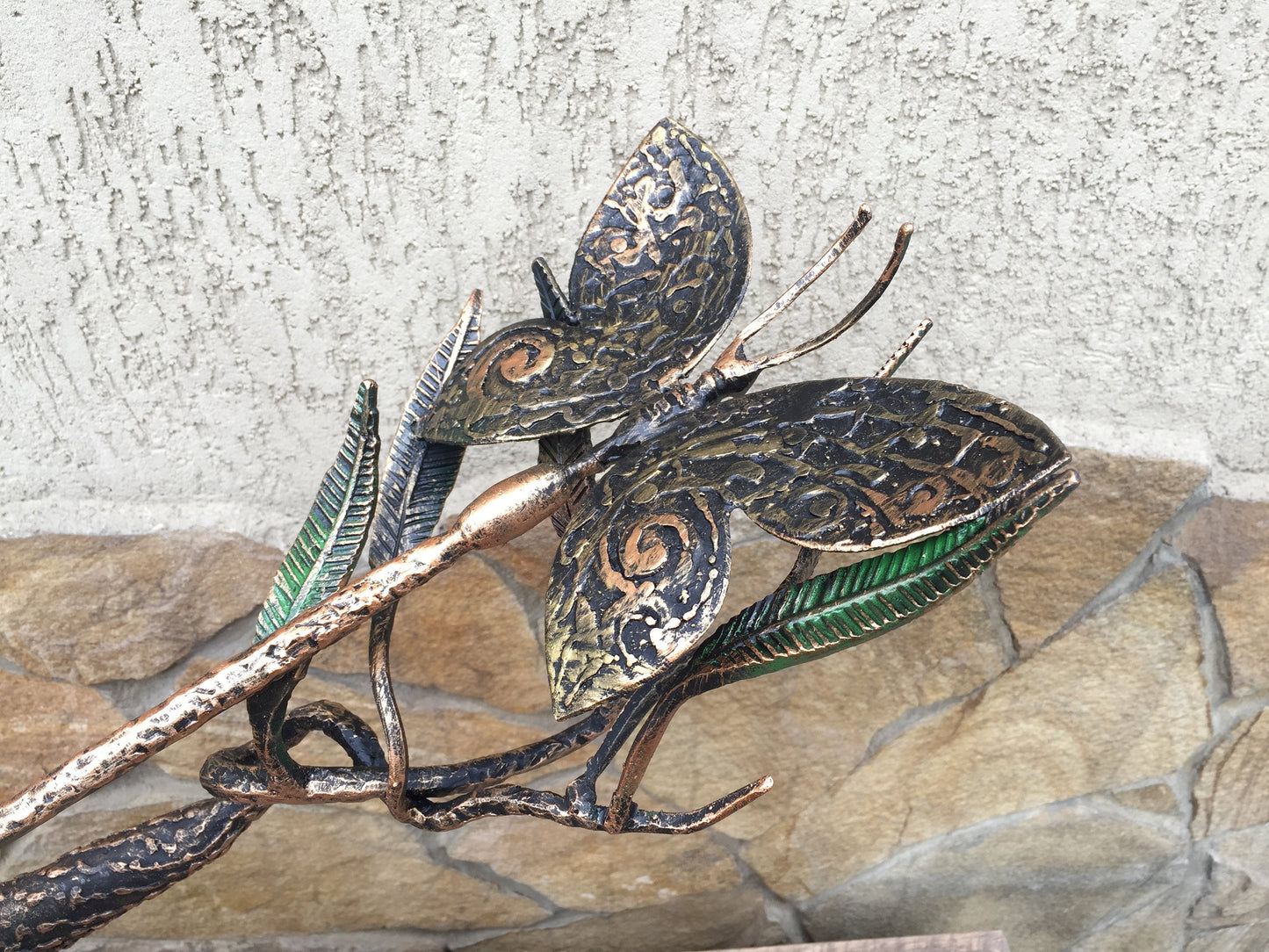 Chameleon sculpture, chameleon art, chameleon charm, chameleon birthday, chameleon costume,garden sculpture,yard art,garden decor,viking axe