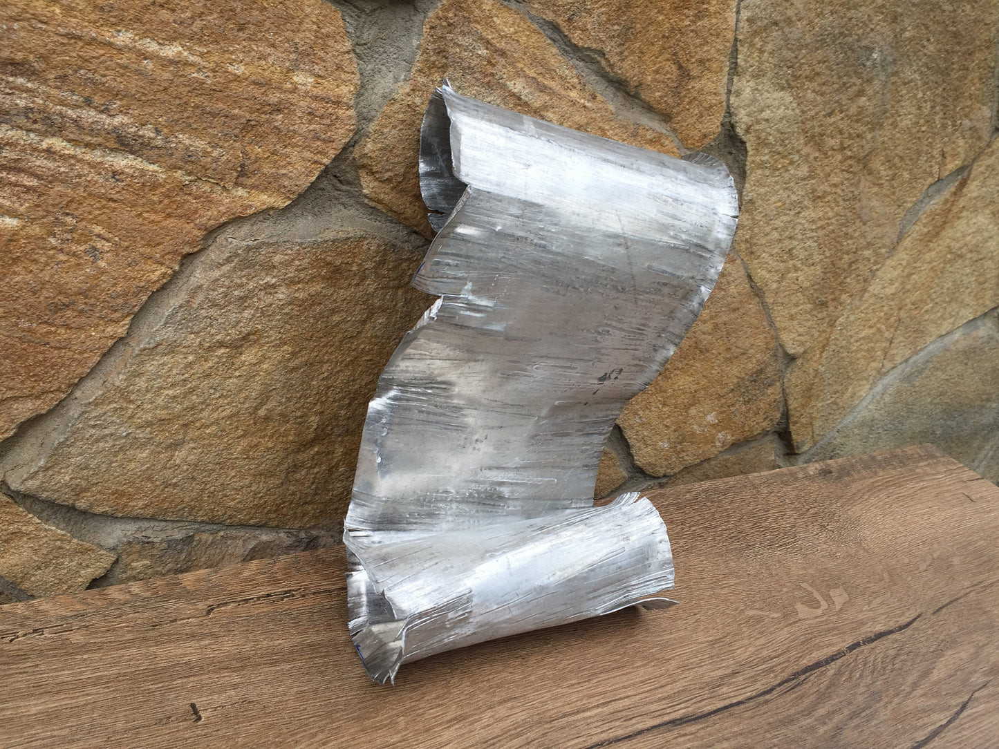 Aluminium scroll, 10th anniversary, tin scroll, aluminium anniversary, 10 year anniversary, tin anniversary, tin gift for him, tin gifts,tin