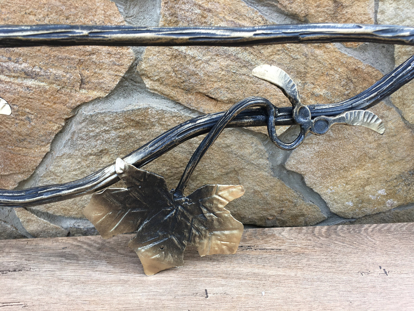 Towel holder, towel bar, towel rod, towel rack, towel hooks, bathroom decor, maple decor, hanger, hooks, towel gift, towel hanger,towel ring