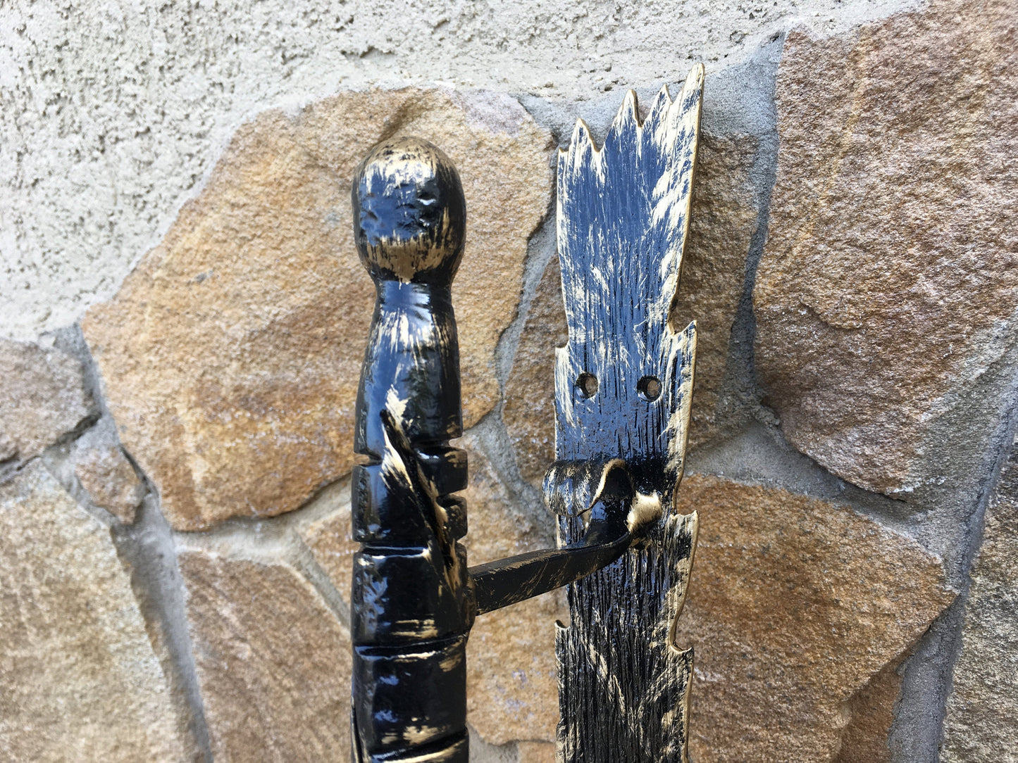 Barn door handle, metal door handle, barn door pull, forged door handle, iron door handle, door pulls, garage pull, handle for wickets