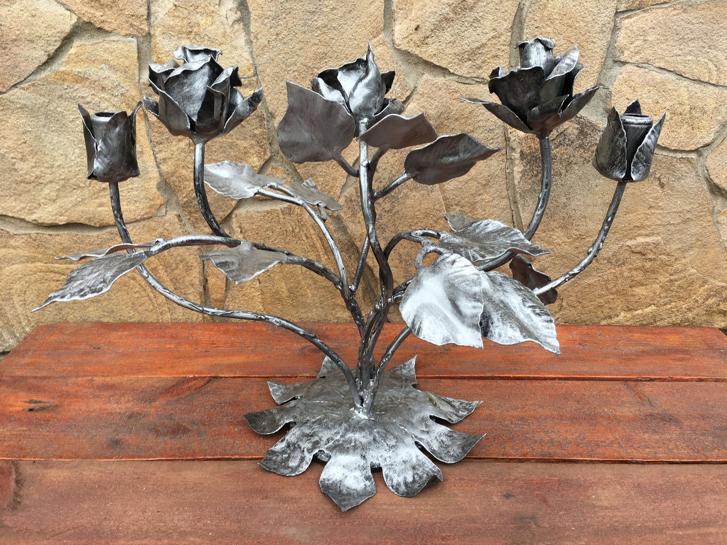 6th anniversary, candle holder, candle stick, candle, candlestick holder, candle stand, iron gift for her, iron anniversary, wedding candle