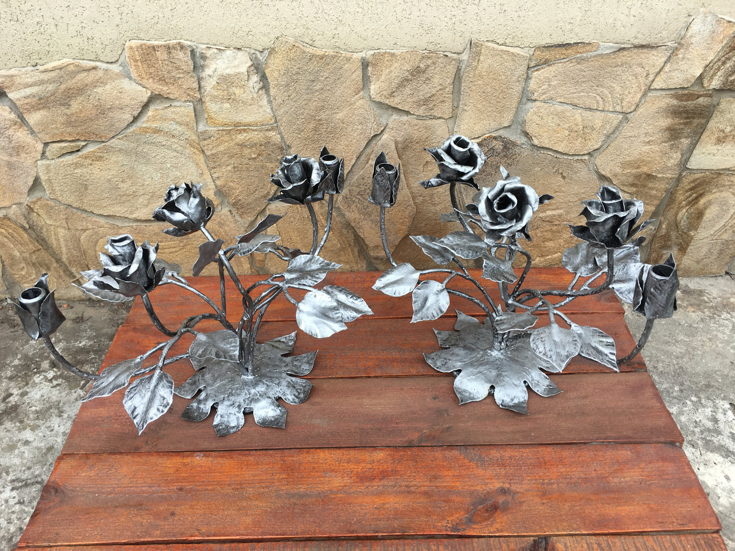6th anniversary, candle holder, candle stick, candle, candlestick holder, candle stand, iron gift for her, iron anniversary, wedding candle