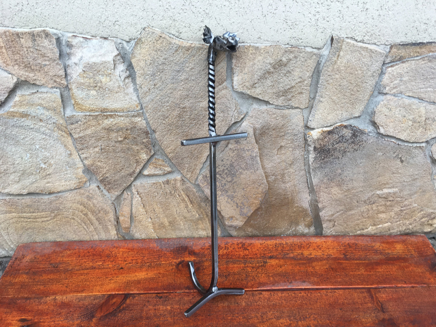 Dutch oven lid lifter, camp oven lid lifter, viking cooking, medieval cooking, BBQ tools, camp, camping,iron gift for him,grill tools,nature