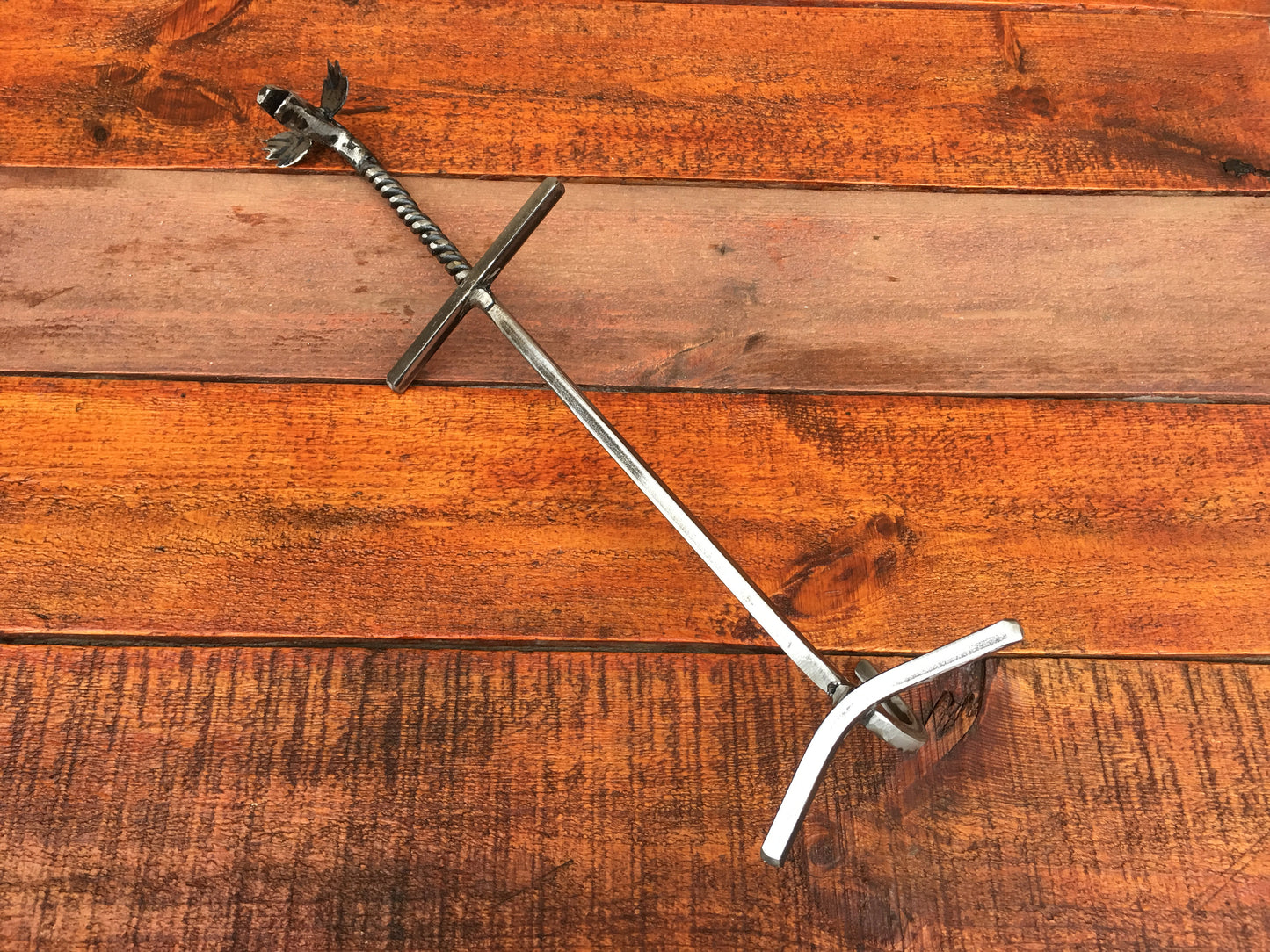Dutch oven lid lifter, camp oven lid lifter, viking cooking, medieval cooking, BBQ tools, camp, camping,iron gift for him,grill tools,nature