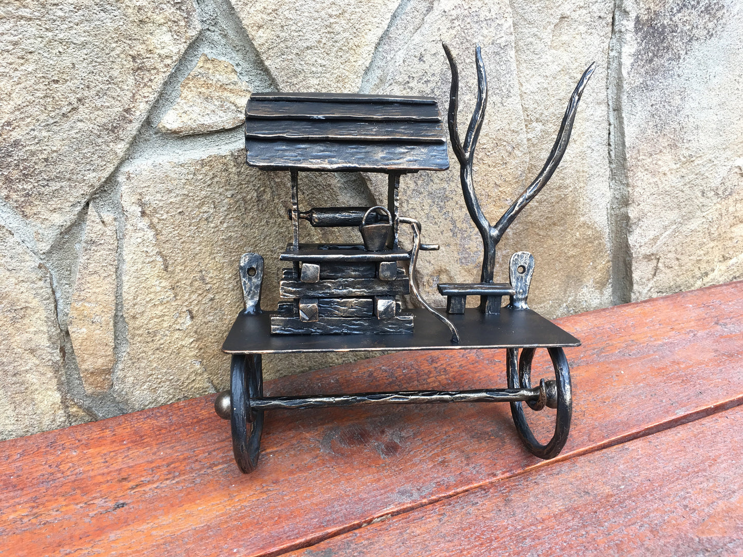 Toilet paper holder, toilet roll holder, TP holder, TP rack, toilet paper rack, rustic tp holder, roll holder, metal sculpture, bath fixture