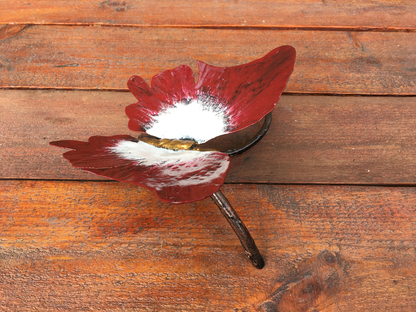 Butterfly, metal butterfly, butterfly figurine, metal sculpture, metal statue, metal statuette, figurine, miniature statuette, insect, art