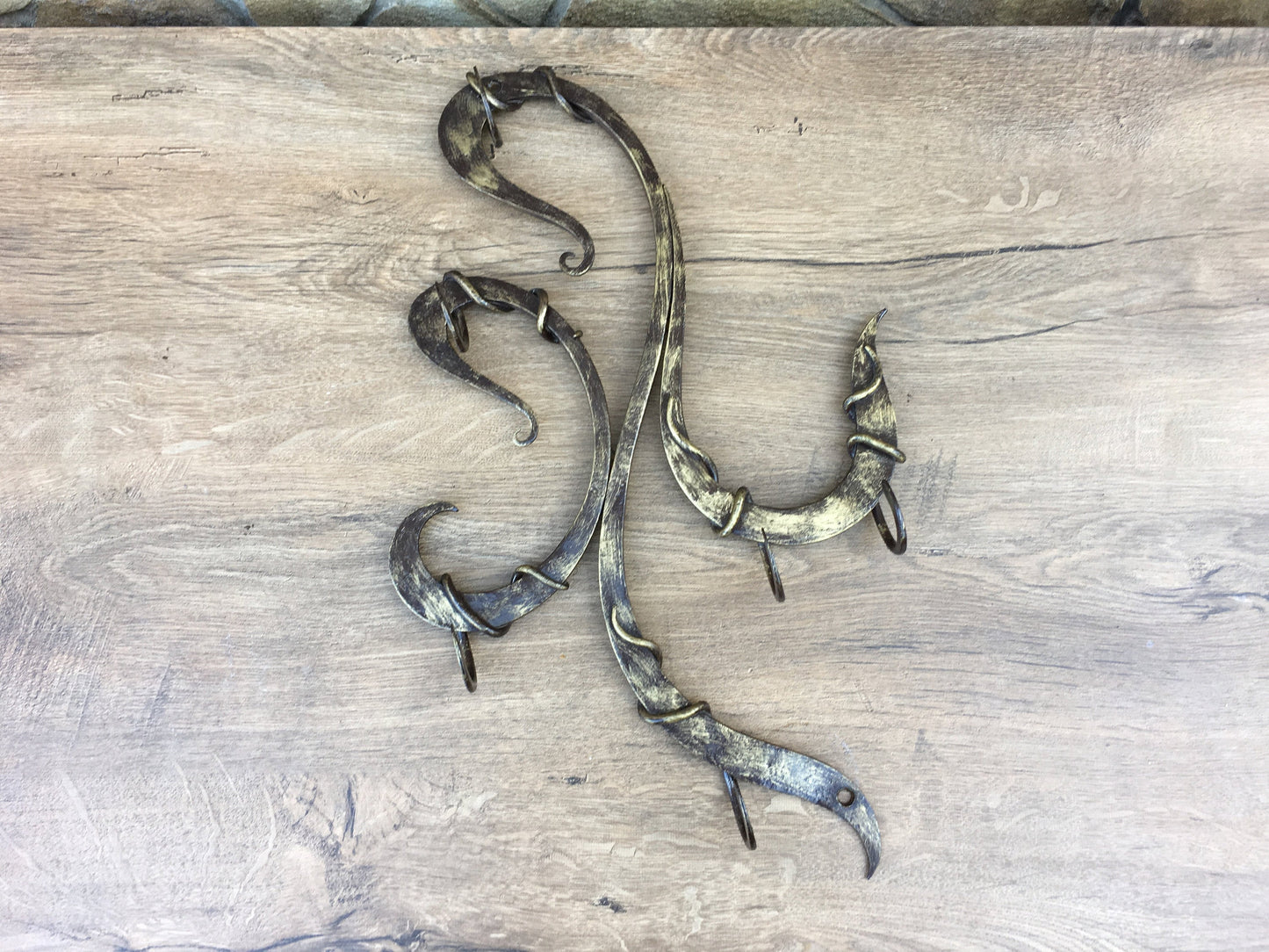 Wall hanger, wall decor, towel holder, hanger, coat hanger, kitchen decor, hooks, decorative hooks, hanger for wedding, Christmas gift