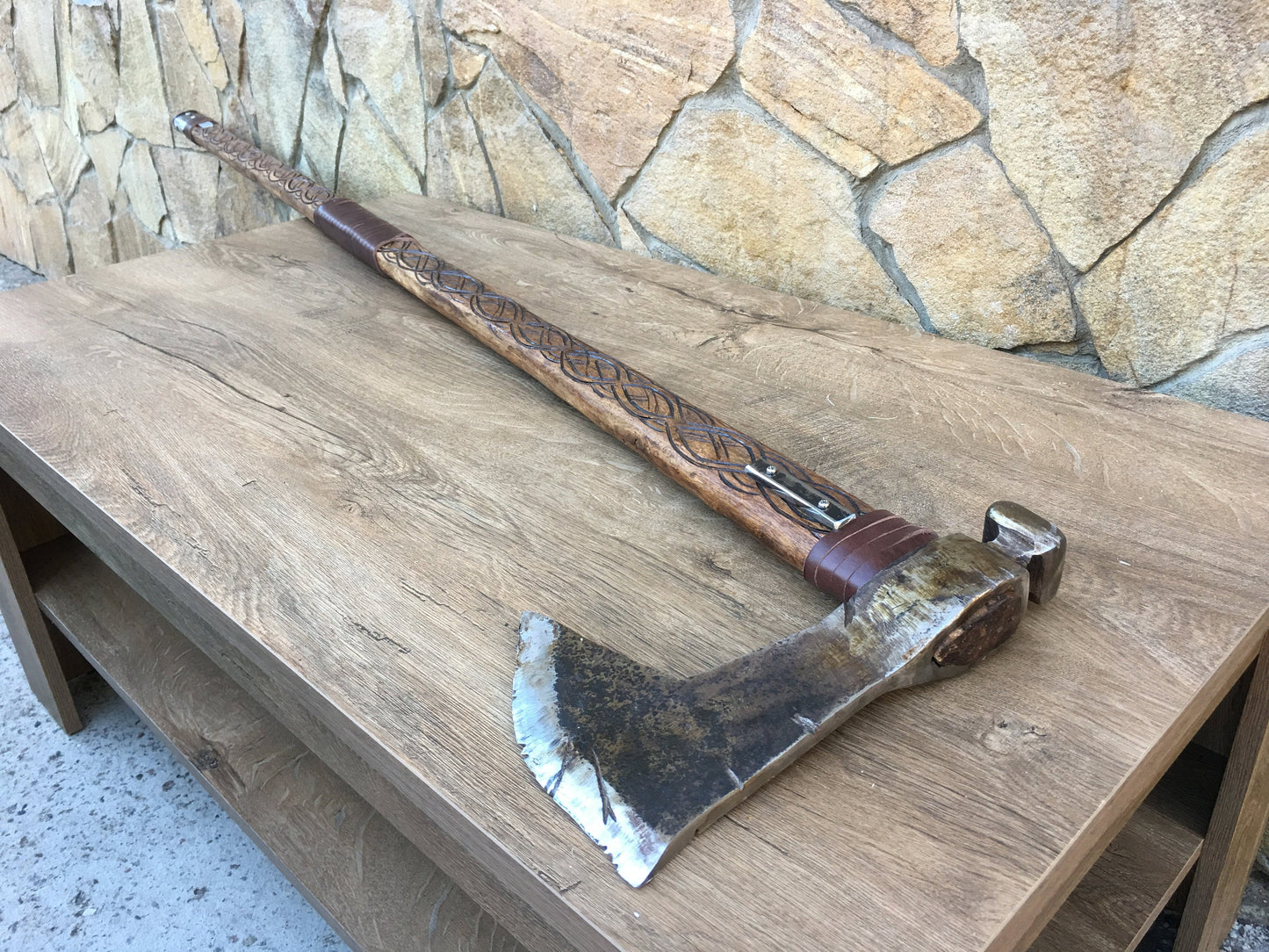 Viking axe, Dane axe, The Raider, costume weapons, cosplay, cosplayers, Norse symbol, viking Ragnars axe, reenactment, Great Dane Axe,Ragnar