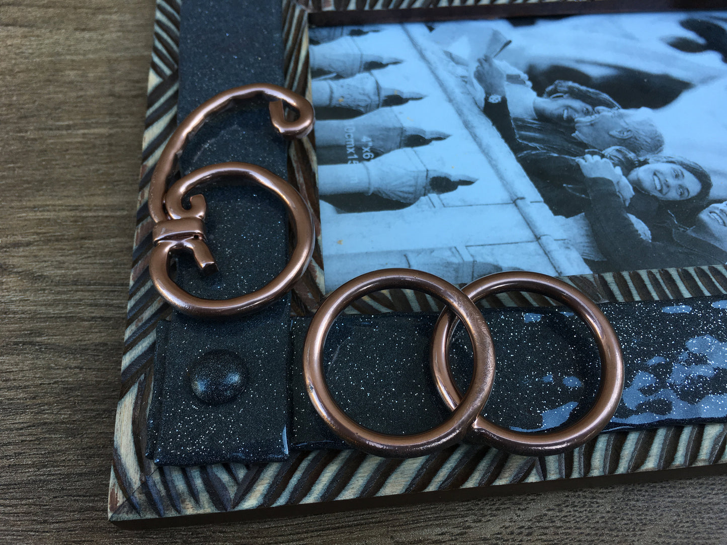 6th anniversary, 6th anniversary gift, iron anniversary, iron anniversary gift, iron gift, 6 year, photo frame,picture frame,iron rose,rings