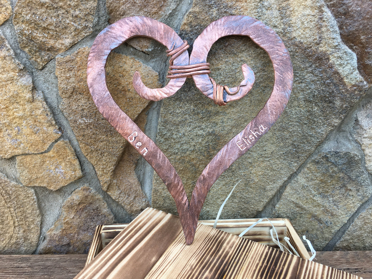 Copper gift for her, copper gift, 7 year gift, 7th anniversary gift, copper anniversary gift, copper heart, copper gifts, copper wedding
