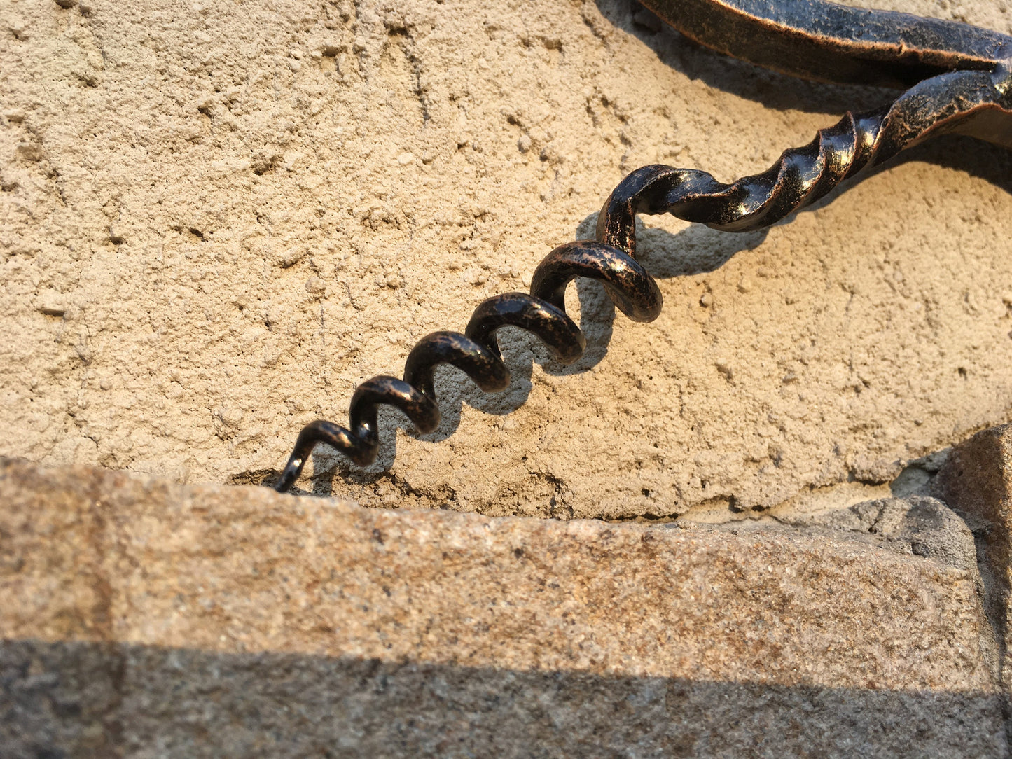 Corks screw, cork screw opener, cork screw charm, bottle opener, iron gift for him, wine lover gift,wine accessories, viking gift,iron gifts