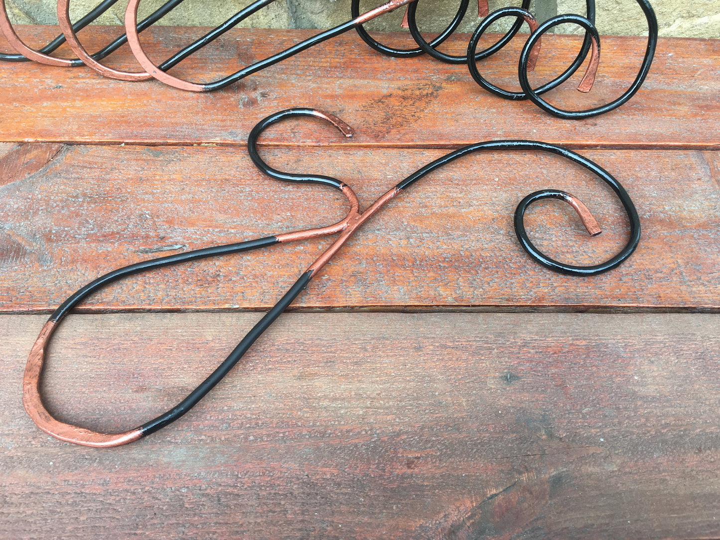 Set of 5 hangers forged metal, hangers for clothes, clothes hangers, storage hangers, closet hangers, hangers set, coat hanger, dress hanger