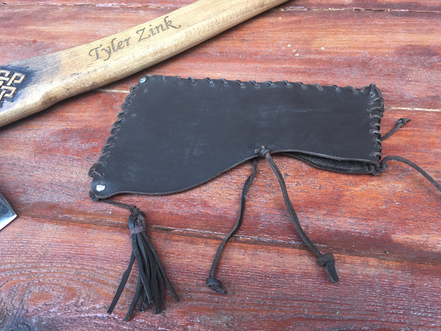 Personalized axe with a leather sheath, viking axe, mens tools, handyman gifts, Kratos, tools, gifts for men, gifts for dad, tree of life