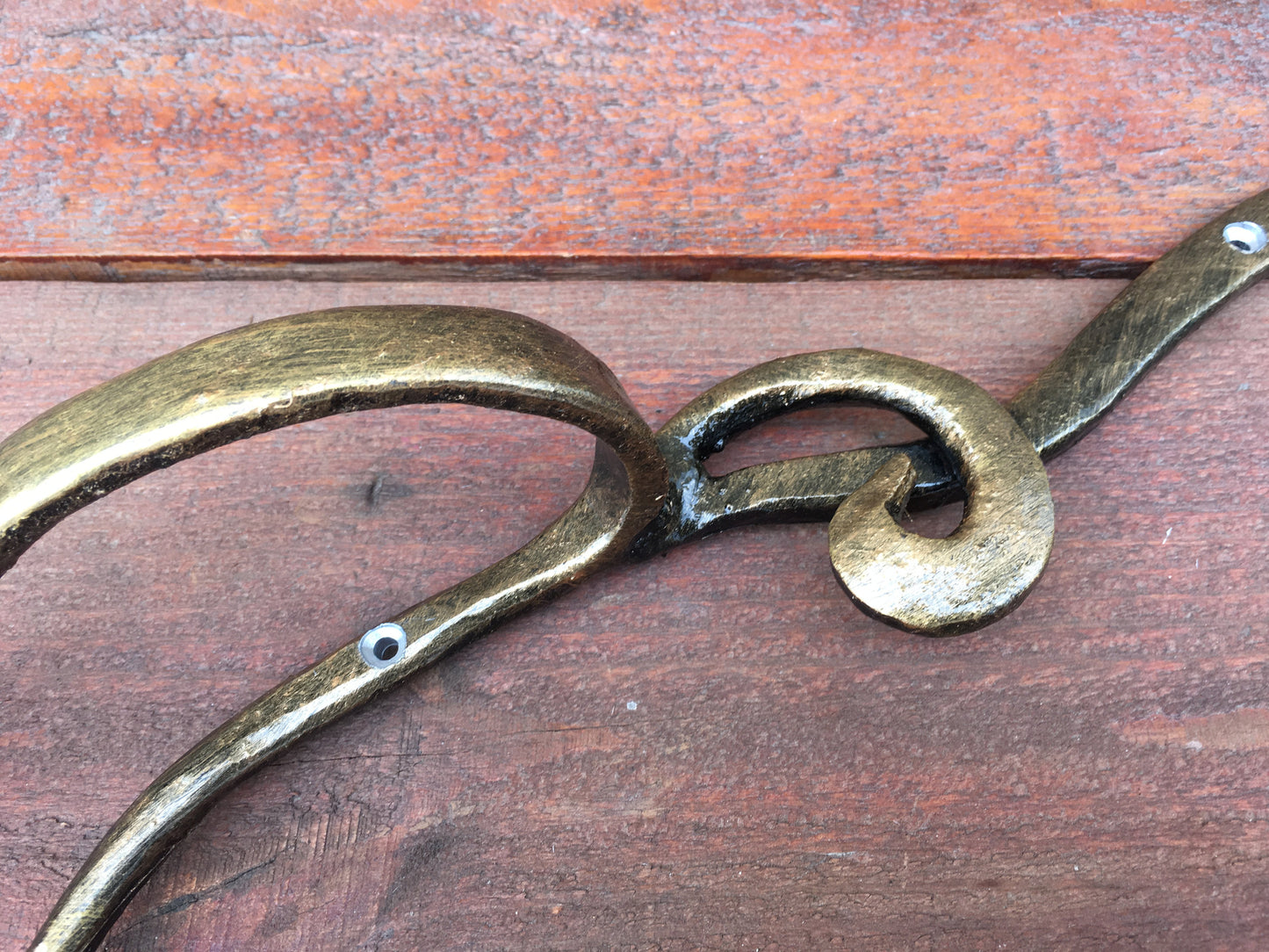 Entry door handle, barn door handle, door pull, closet door handle, closet door pulls, door pulls, forged art, garage handle, forged in fire