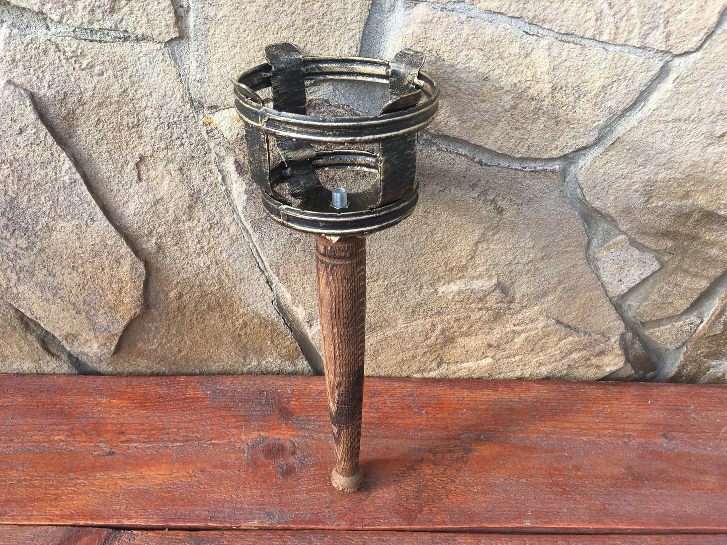Torch, viking torch, medieval torch, viking decor, re-enactment torch, olympic torch, prop, cosplay, lightning decoration, fire torches