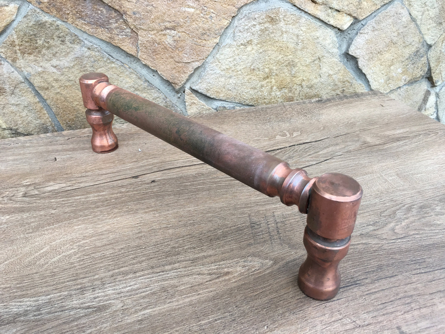 Copper door handle, barn door handle, door handle, barn door pull, door handles, copper gift, door pulls, garage pull, handle for wickets