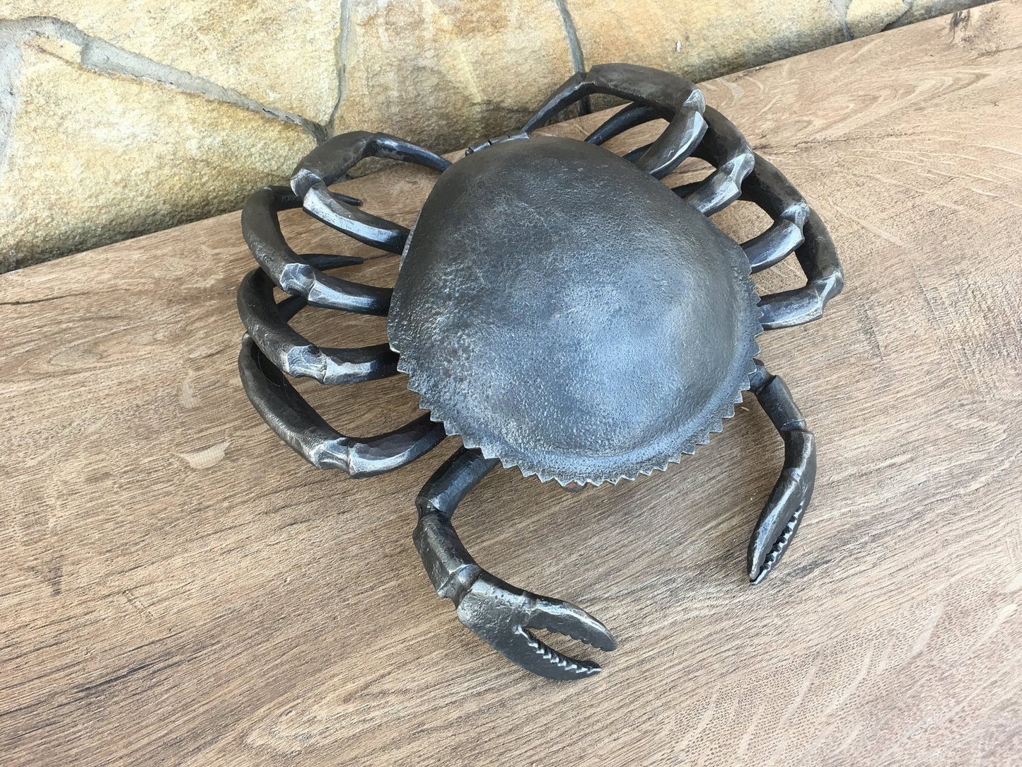 Ashtray forged metal, ash tray, cigar ashtray, cigar holder, cigarette holder case, smoker accessories, tobacco, gift for smoker, cigar case