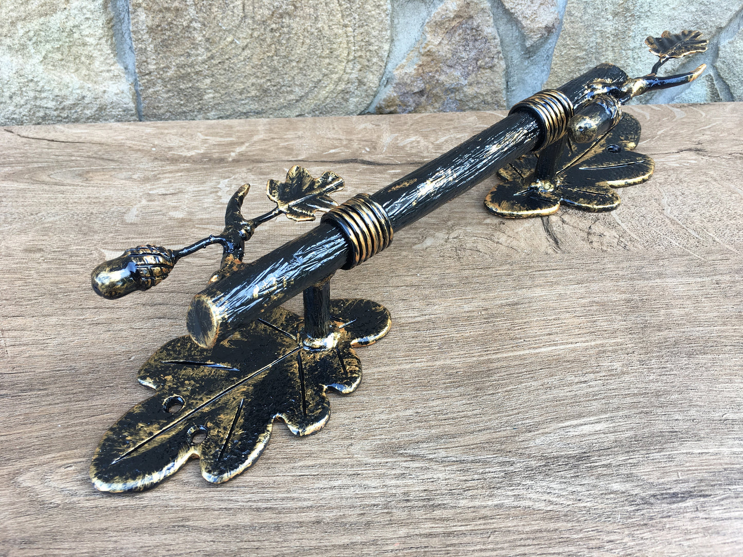 Wrought iron barn door pulls, hand forged barn door handle, iron anniversary gift, door handle, door accessories, door pulls,blacksmith made