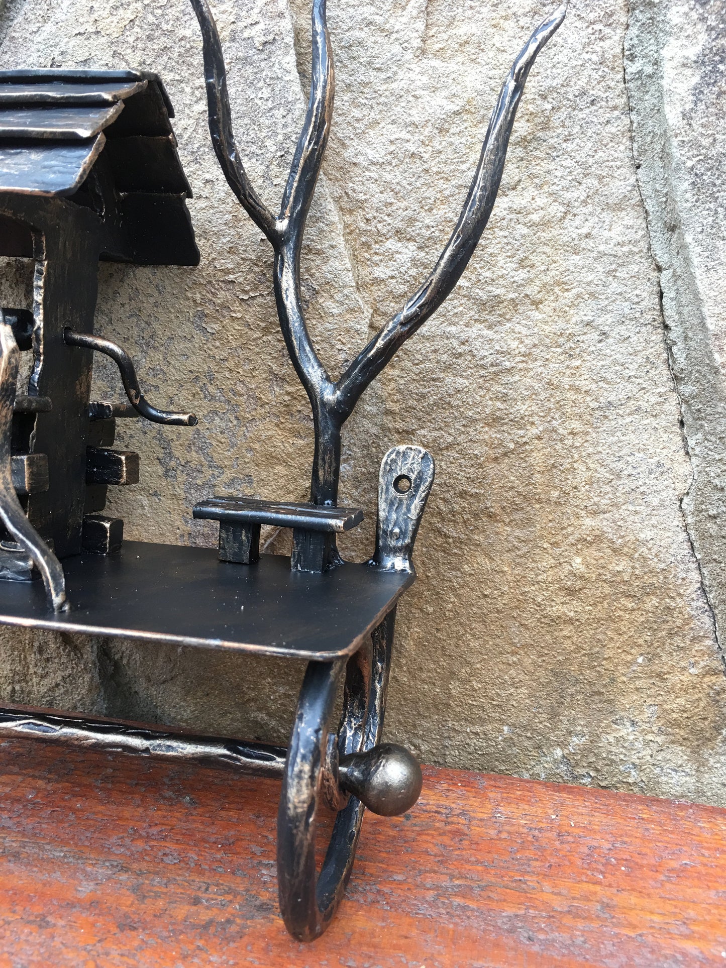 Toilet paper holder, toilet roll holder, TP holder, TP rack, toilet paper rack, rustic tp holder, roll holder, metal sculpture, bath fixture