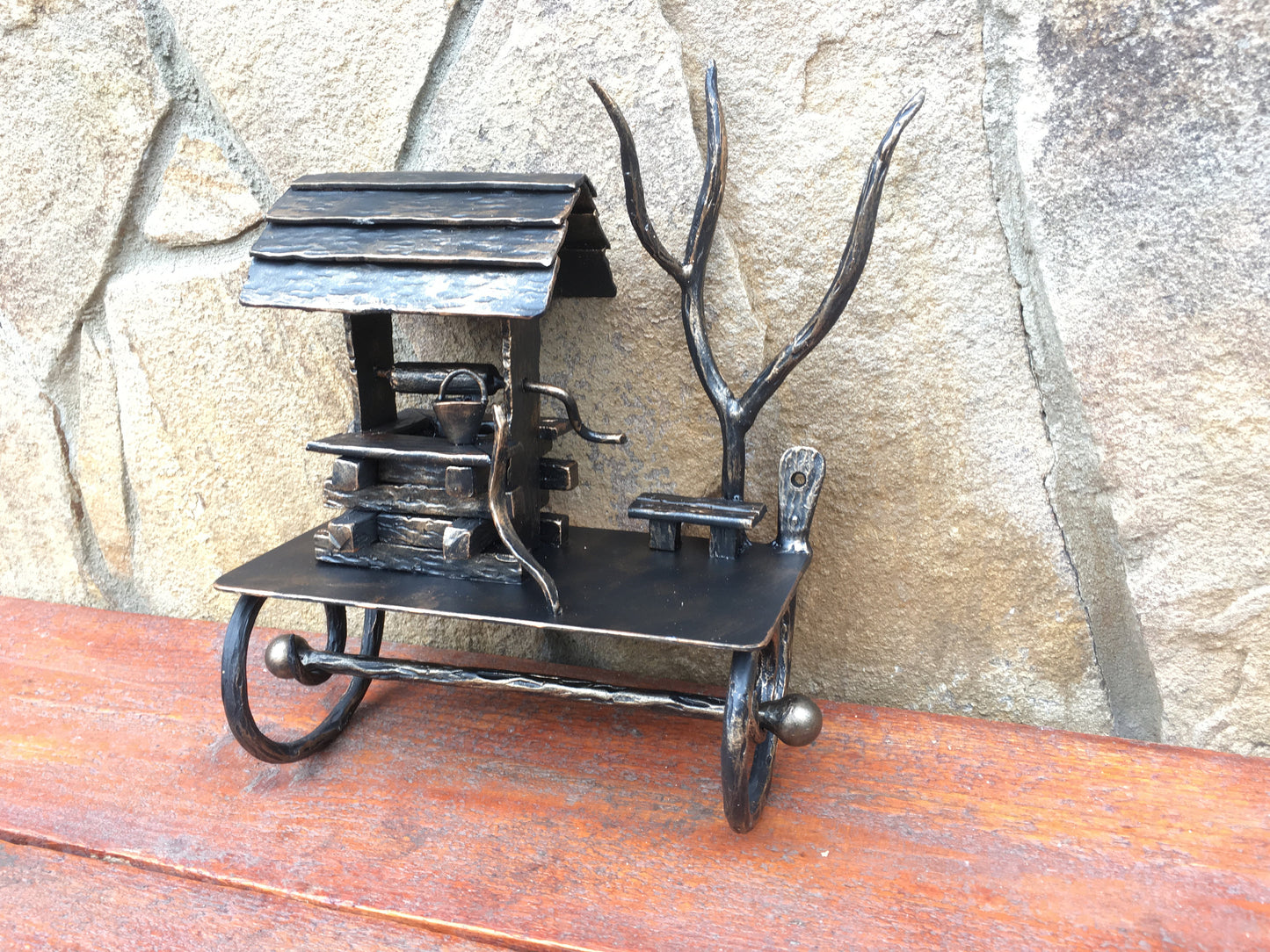 Toilet paper holder, toilet roll holder, TP holder, TP rack, toilet paper rack, rustic tp holder, roll holder, metal sculpture, bath fixture