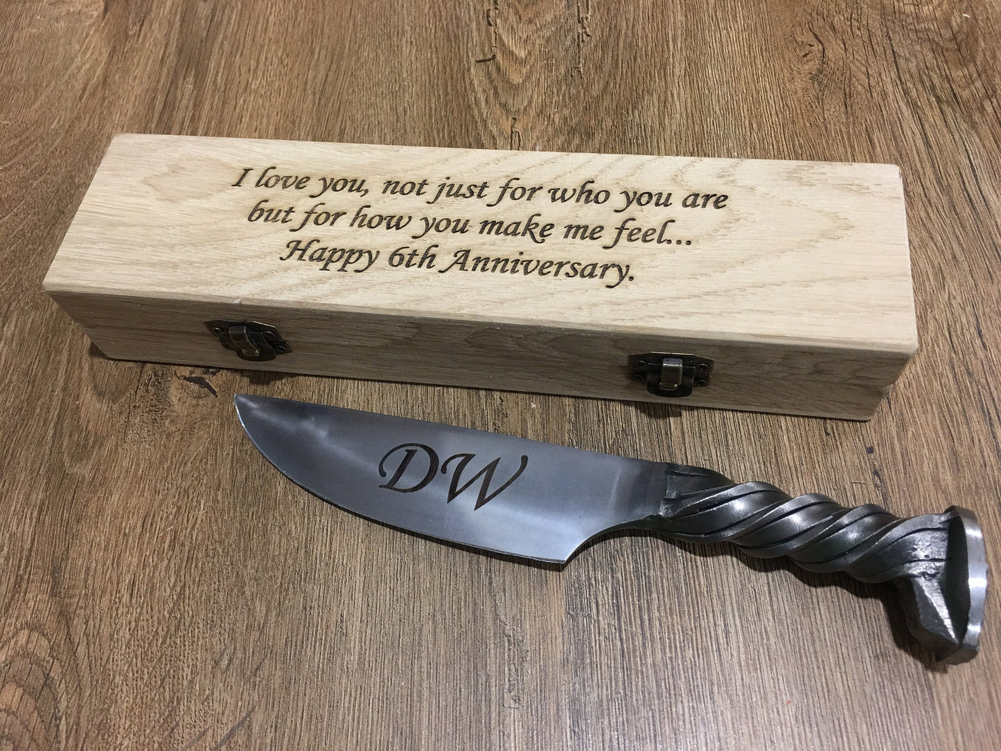 Railroad spike knife, iron anniversary gift for him, 6 year anniversary gift for him, viking, industrial art, iron gift, industrial decor