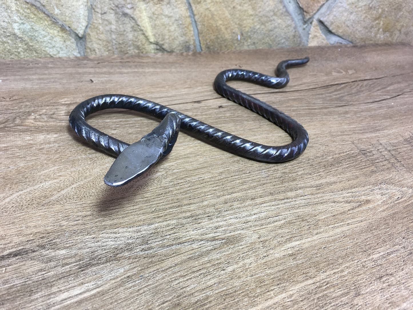 Snake, iron snake, garden decor, rebar snake, industrial art, yard decor, yard art, garden art, metal snake, steel snake, reptile