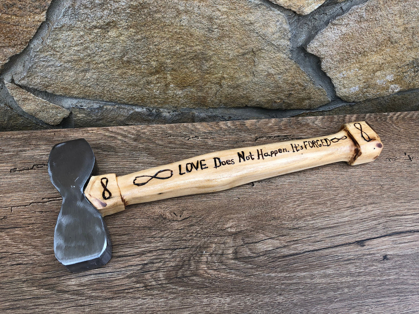 Infinity hammer, love sign, infinity sign, Fathers Day gift, his birthday gift, gift for dad, anniversary gift, hammer, custom hammer