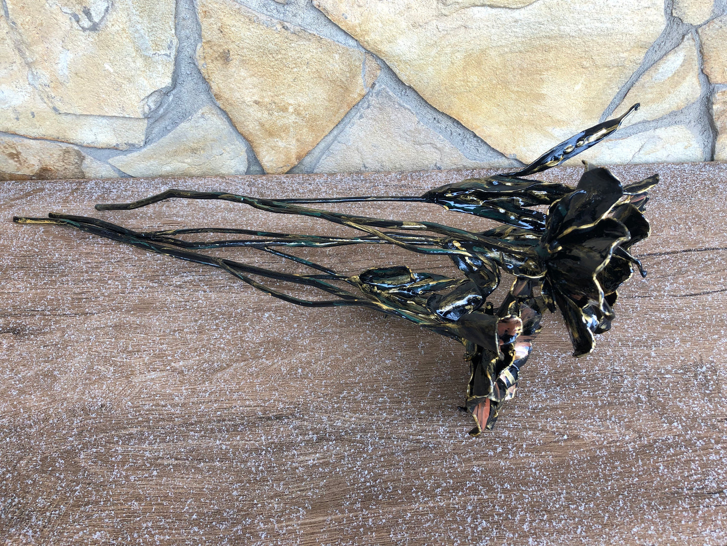 Poppy, poppies, hand forged poppy, metal flower, iron poppy, metal poppy, bouquet of poppies, bouquet of flowers, wedding flower,steel poppy