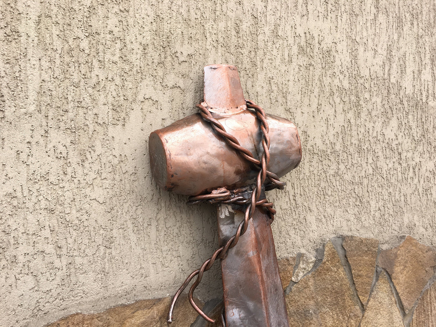 Hand forged anchor, land shark Sobek, prop, video game, video game gifts, video game decor, replica, playstation, costume weapon, viking axe