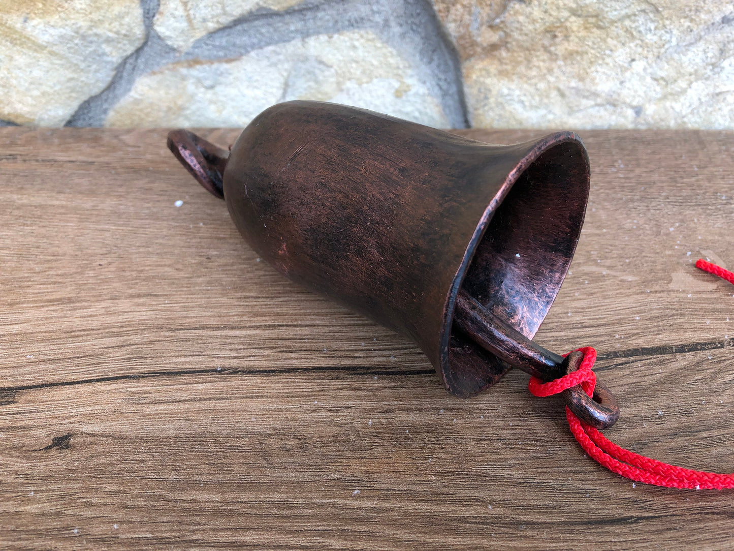 Bell for door, hand forged bell, bell, iron gift, wedding anniversary, anniversary gift, iron bell, steel bell, steel gift, bell with hook