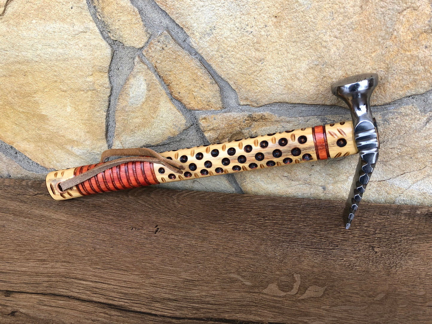 Hammer, hand crafted hammer, decorative hammer, carpentry woodwork, carpenter tool, woodwork tool, carving hammer, engraved hammer,mens gift