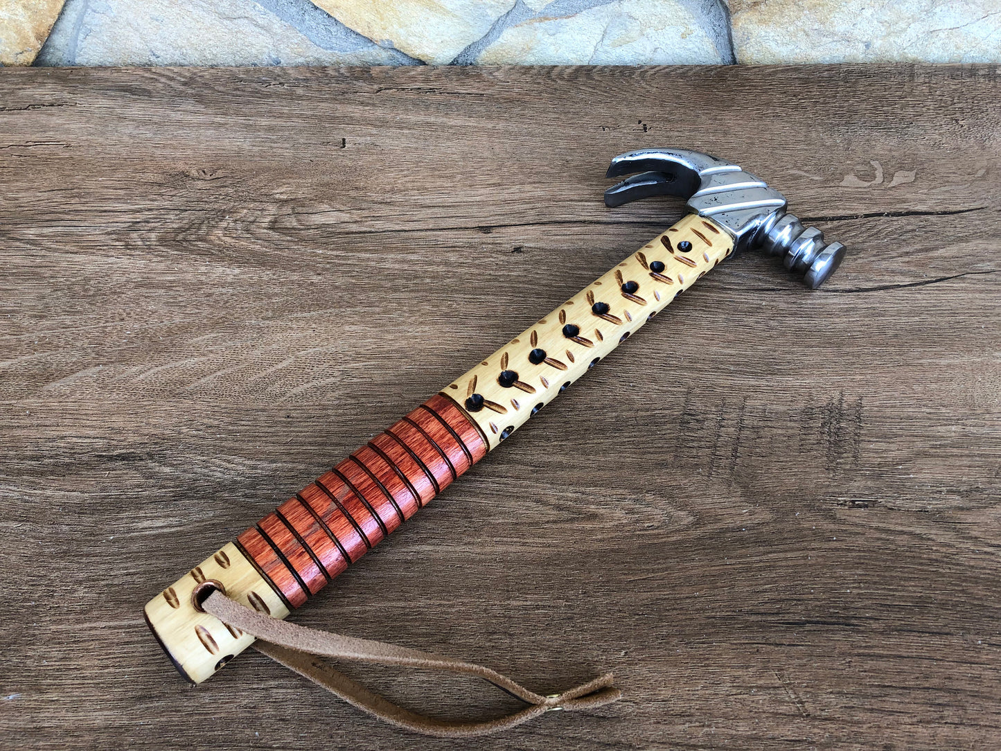 Claw hammer, hammer, gift for father, hand crafted hammer, hammer dad, hammer charm, hammer display, hammer for papa, hammer for grandpa
