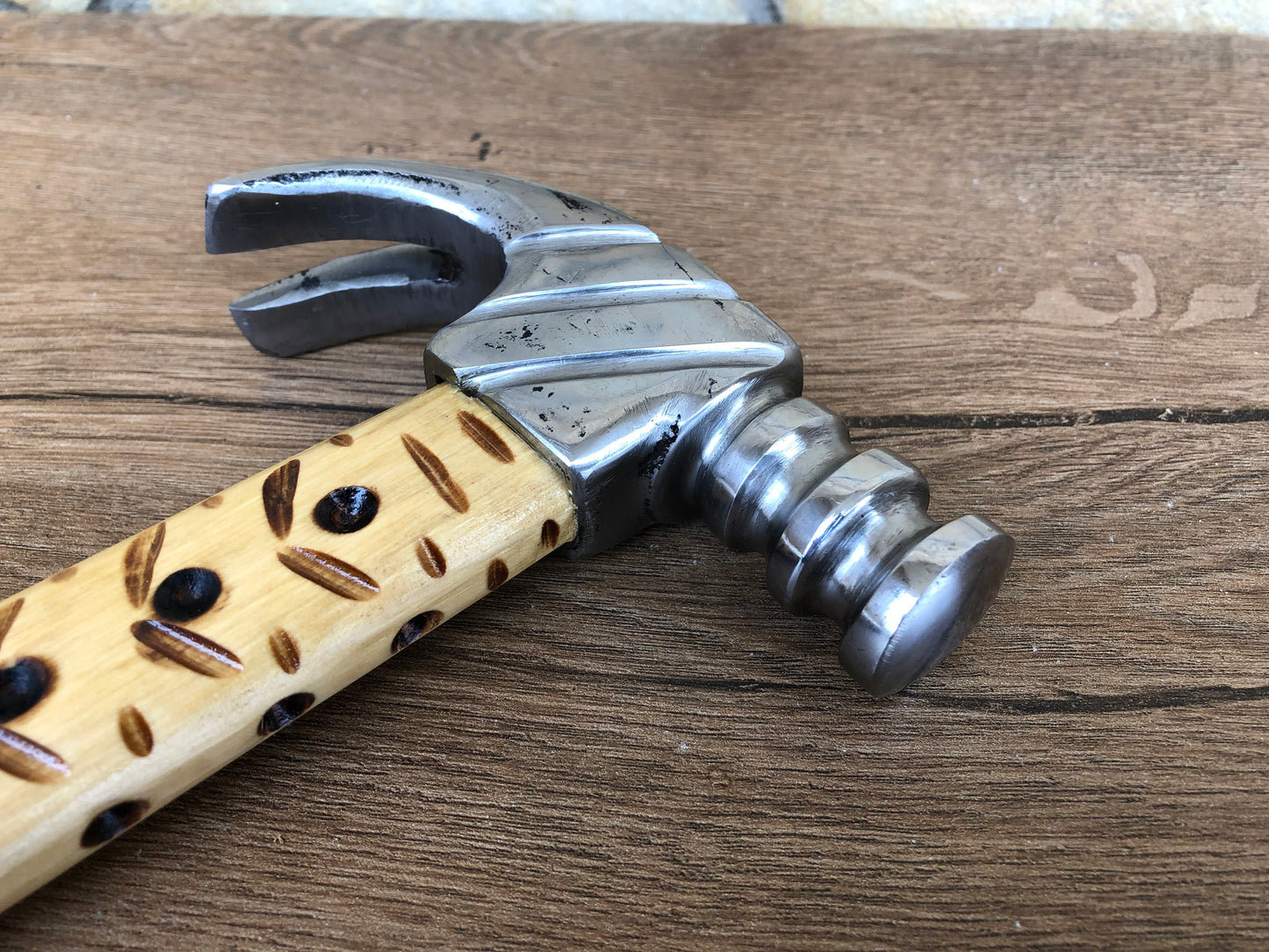 Claw hammer, hammer, gift for father, hand crafted hammer, hammer dad, hammer charm, hammer display, hammer for papa, hammer for grandpa