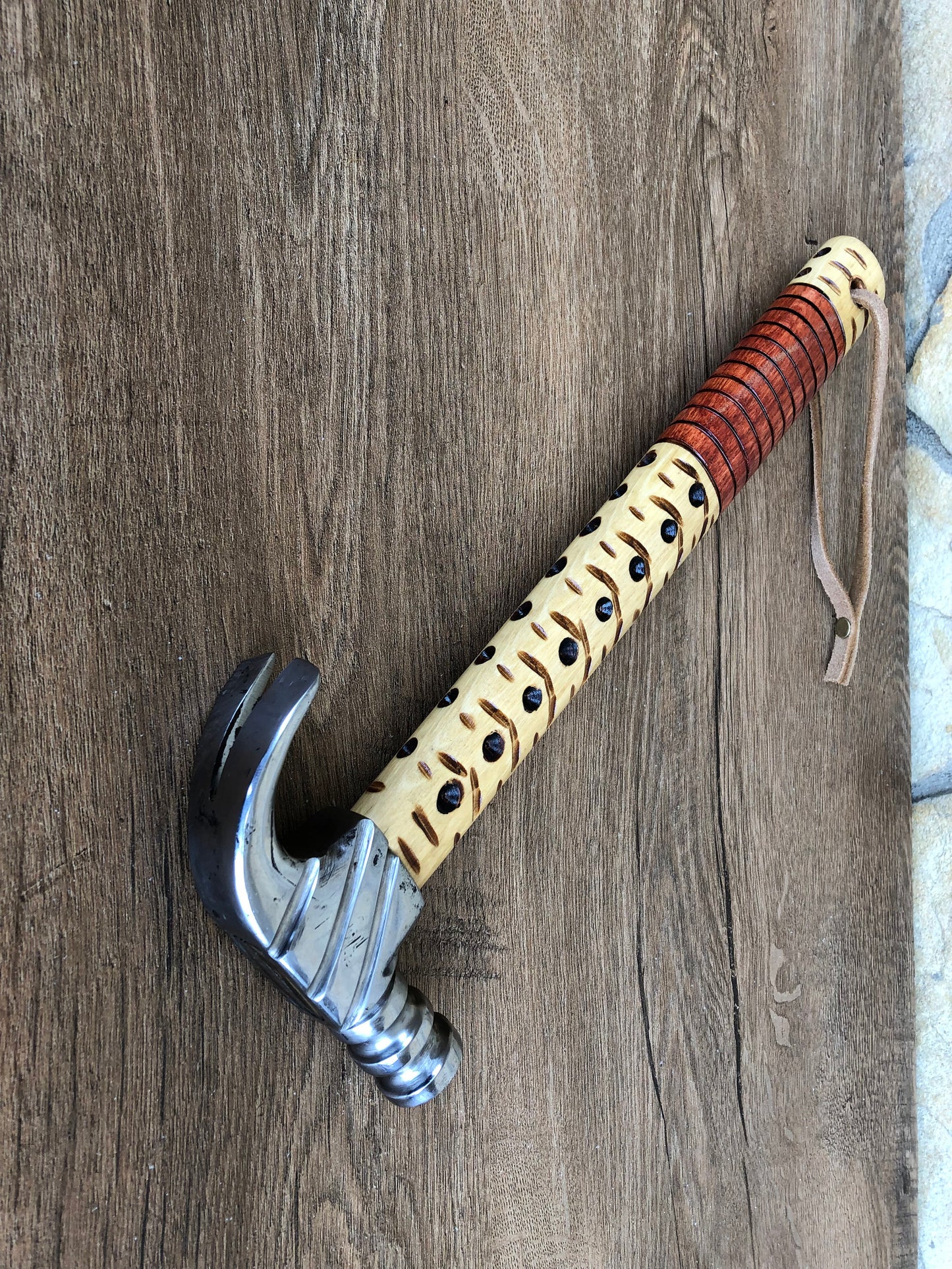 Claw hammer, hammer, gift for father, hand crafted hammer, hammer dad, hammer charm, hammer display, hammer for papa, hammer for grandpa