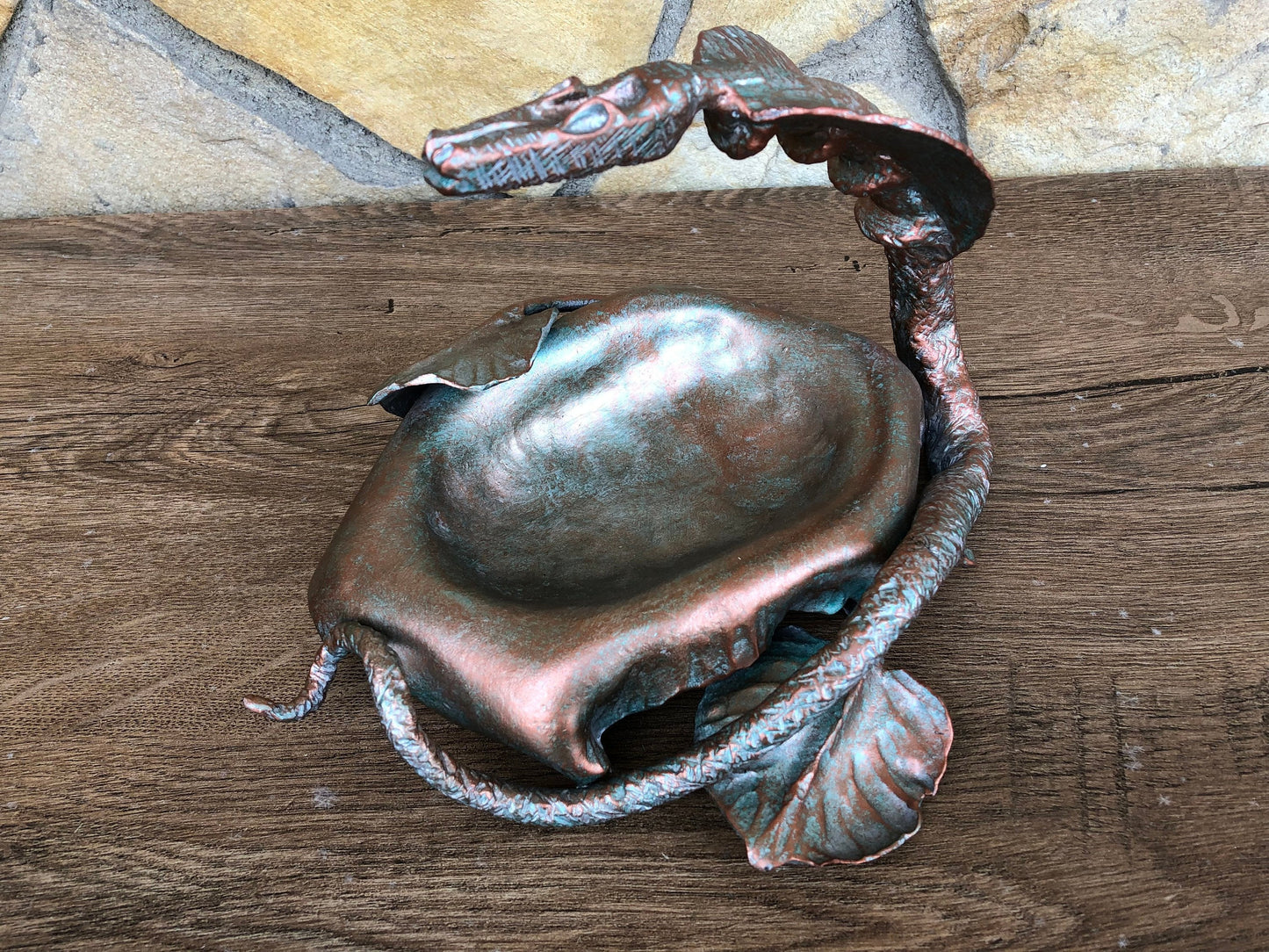 Ash tray, ashtray, metal gift for him, birthday gift, Christmas gift, metal gift for her, anniversary gift, wedding gift, Father's day gift