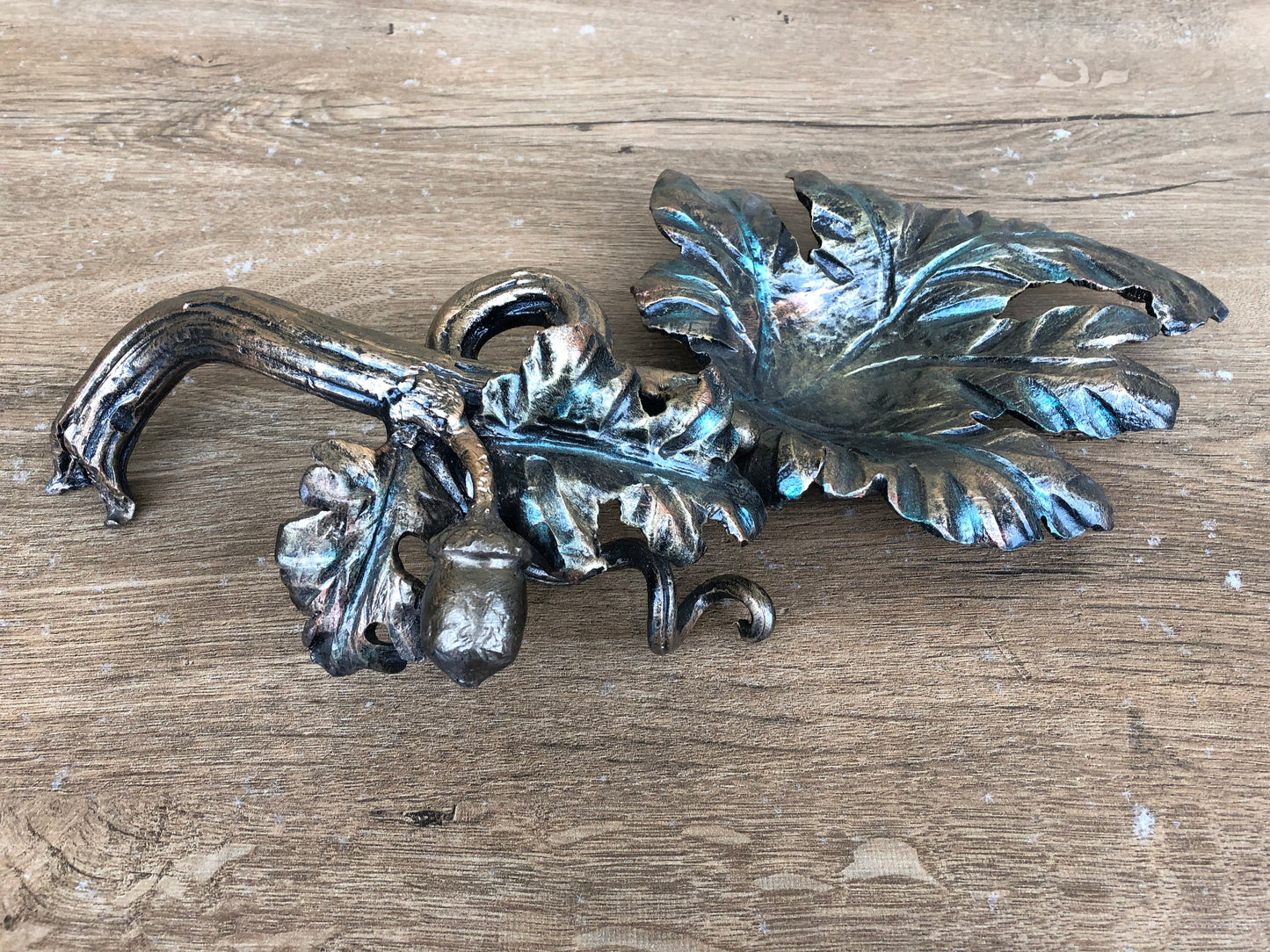 Ring dish, iron ring dish, jewels, rings, wedding rings, wedding rings holder, jewelry storage, metal art, table decoration, forging art