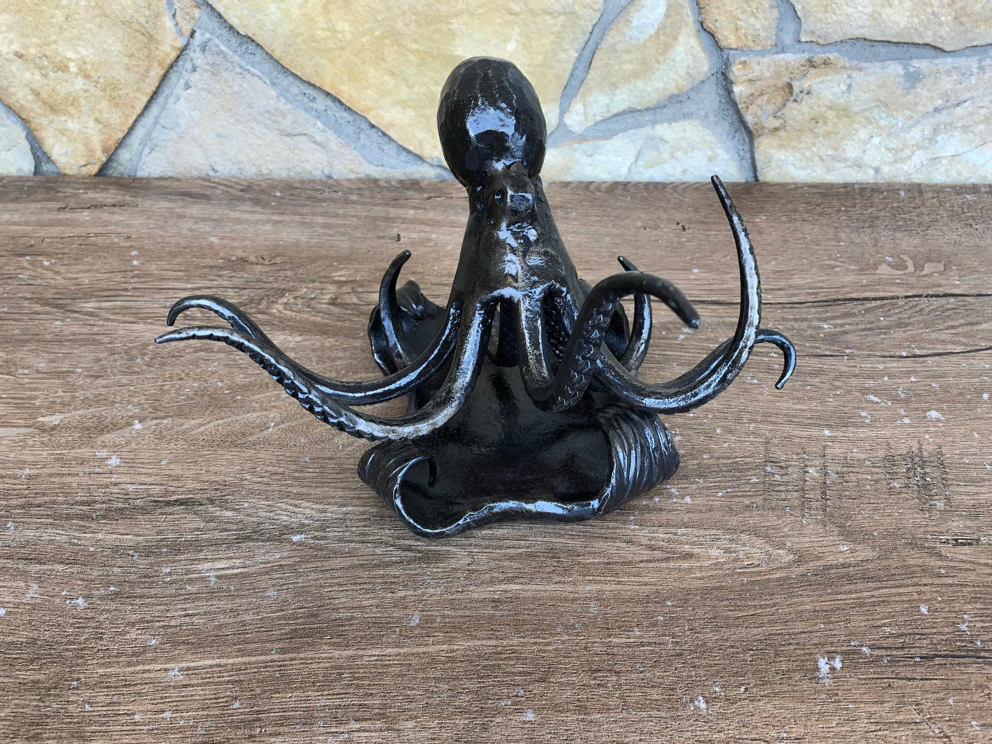 Ashtray, ash tray, cigar holder, octopus art, smoker accessories, smoker gift, octopus gifts, octopus, smoking, gift for smoker, mens gifts