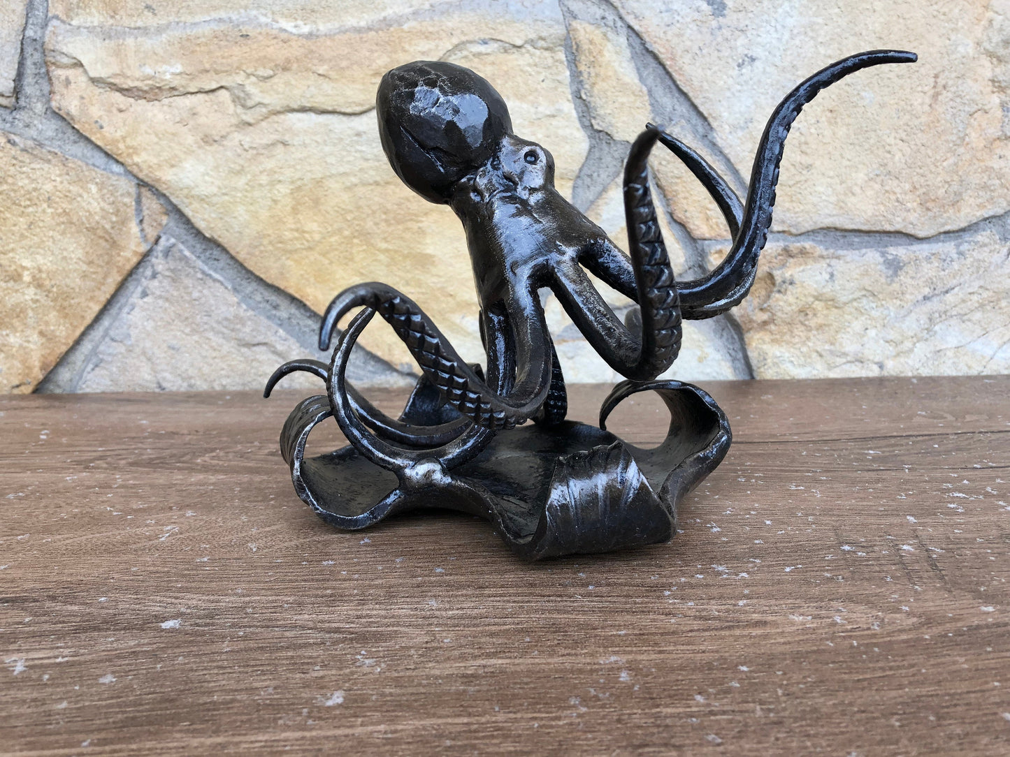 Ashtray, ash tray, cigar holder, octopus art, smoker accessories, smoker gift, octopus gifts, octopus, smoking, gift for smoker, mens gifts