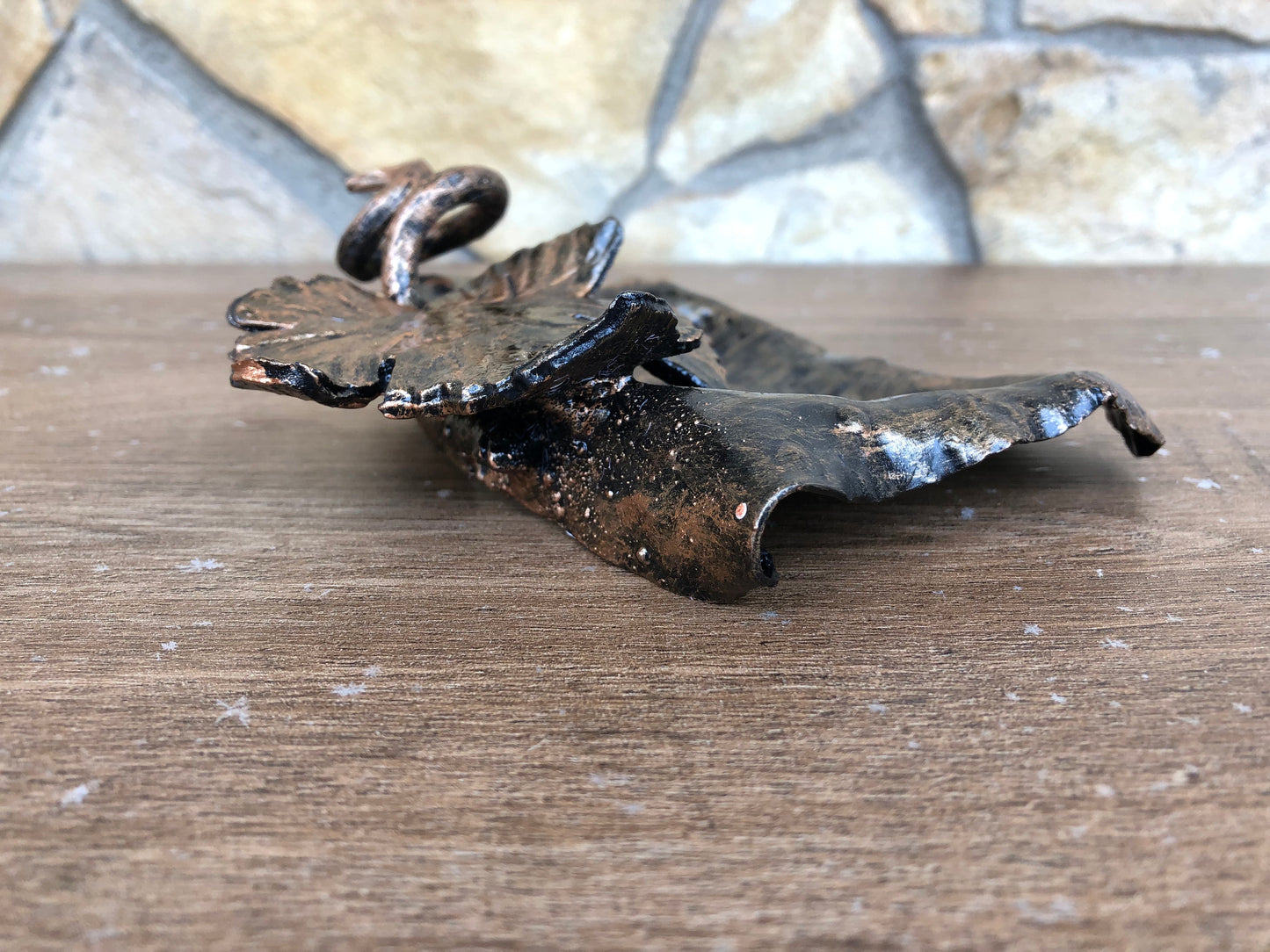 Ashtray, ash tray, iron gifts,iron anniversary gift for her, gift for smoker, cigar ashtray, cigar holder, mens gift, manly gift,metal art