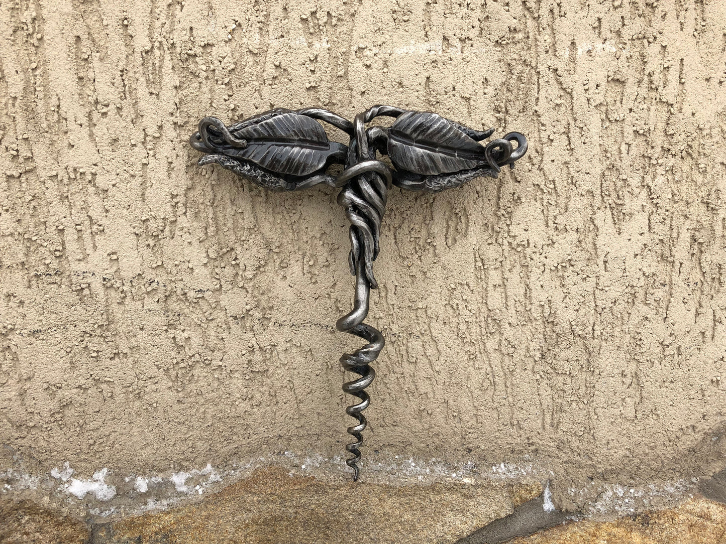 Corkscrew, cork screw, bottle opener, kitchen decor, mens gifts, iron corkscrew,wine corkscrew,bottle opener,hand forged bottle opener,manly