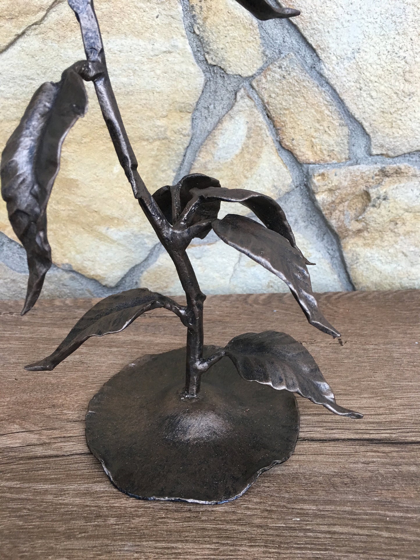 Hand forged rose, engagements gift for couple, engagement gift idea, engagement gift, wedding anniversary, wedding gift, metal gift for her