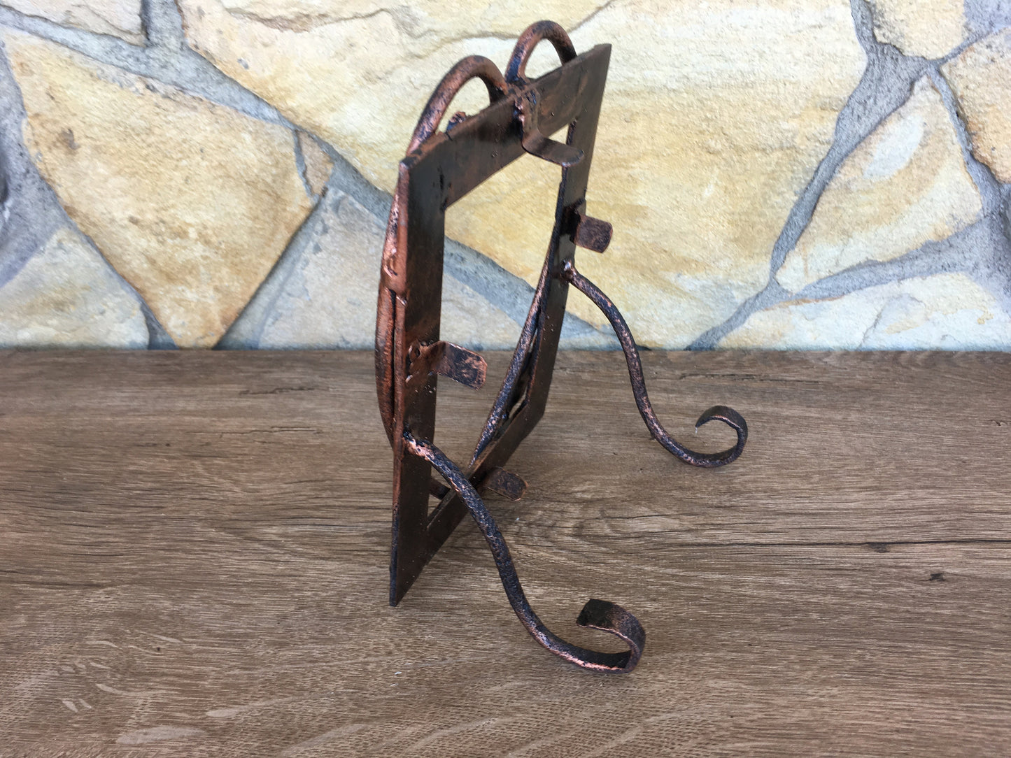Metal photo frame, 6th anniversary gift, picture frame, iron anniversary gift for her, iron gift for her, birthday gift for her, iron gifts