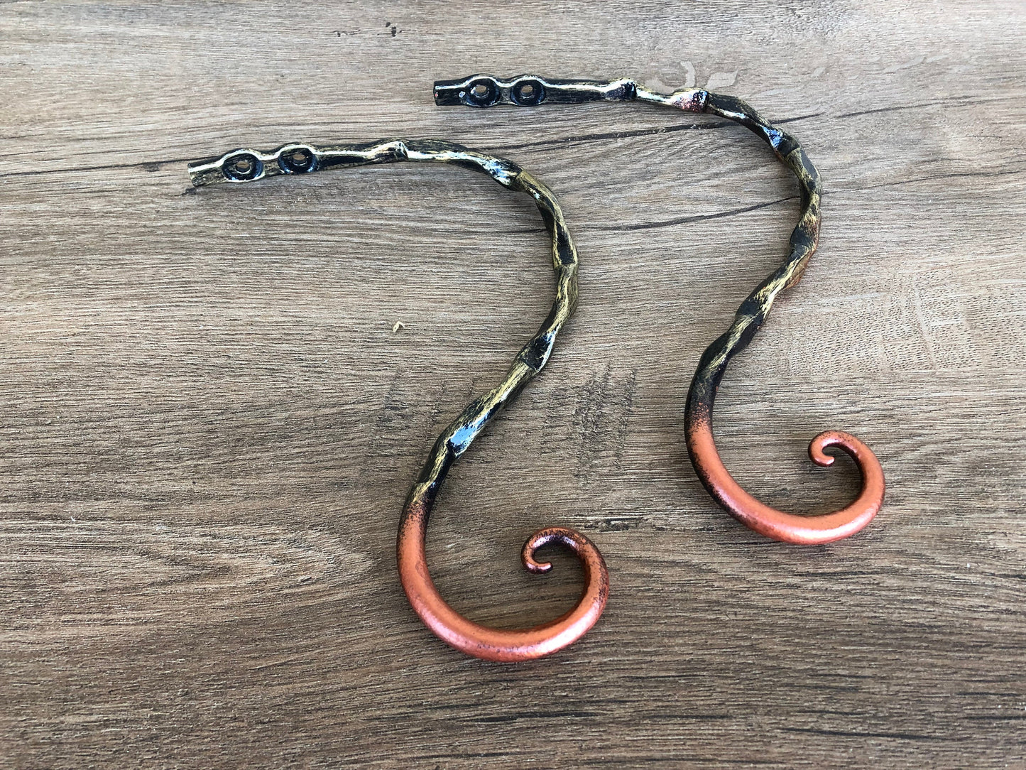 Plant holder, iron plant hook, iron anniversary gift, plant hanger, hanging plant, hanging planter, pot hook, flowerpot hanger, iron gifts