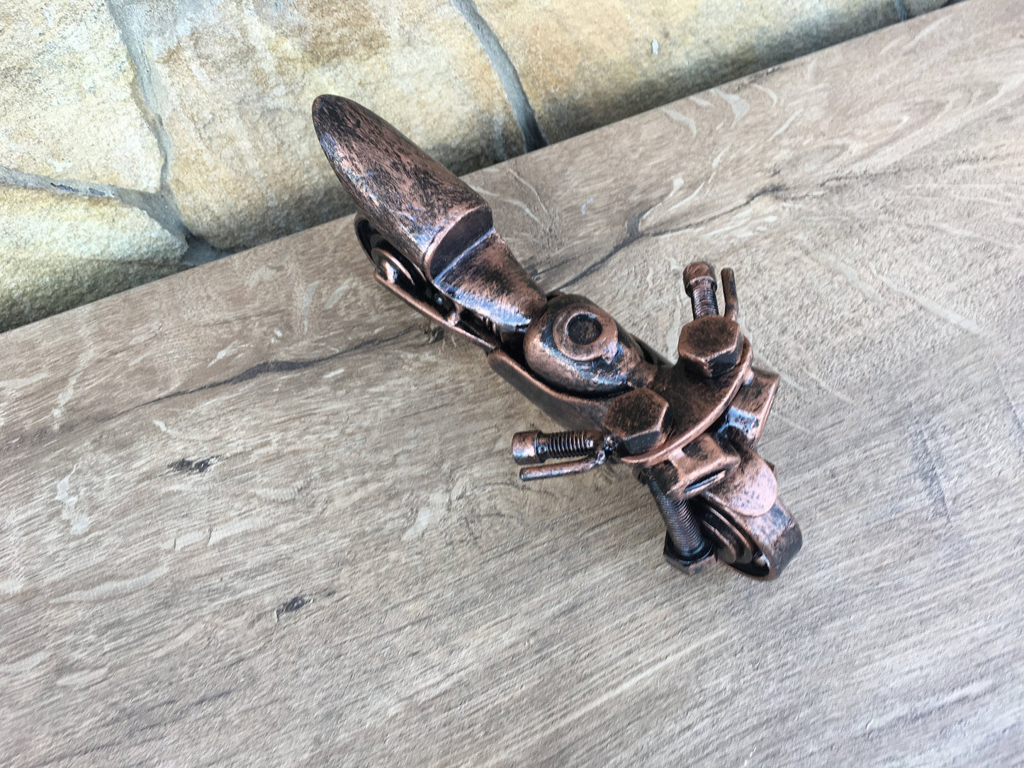 Scrap metal motorcycle, steampunk motorcycle, recycled bike, upcycled, steampunk art, industrial art,biker gift,scrap,recycled metal,bikers
