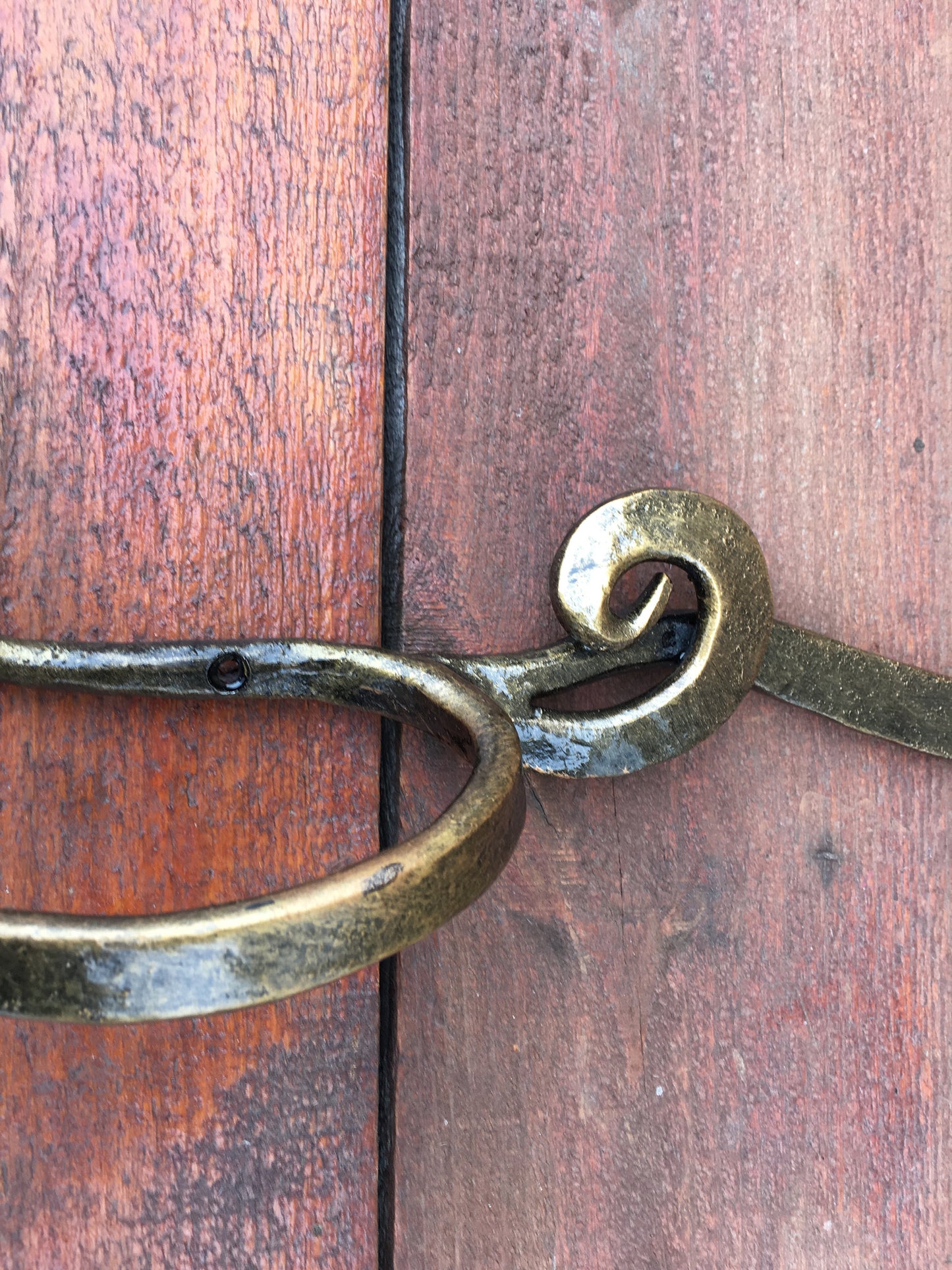 Entry door handle, barn door handle, door pull, closet door handle, closet door pulls, door pulls, forged art, garage handle, forged in fire
