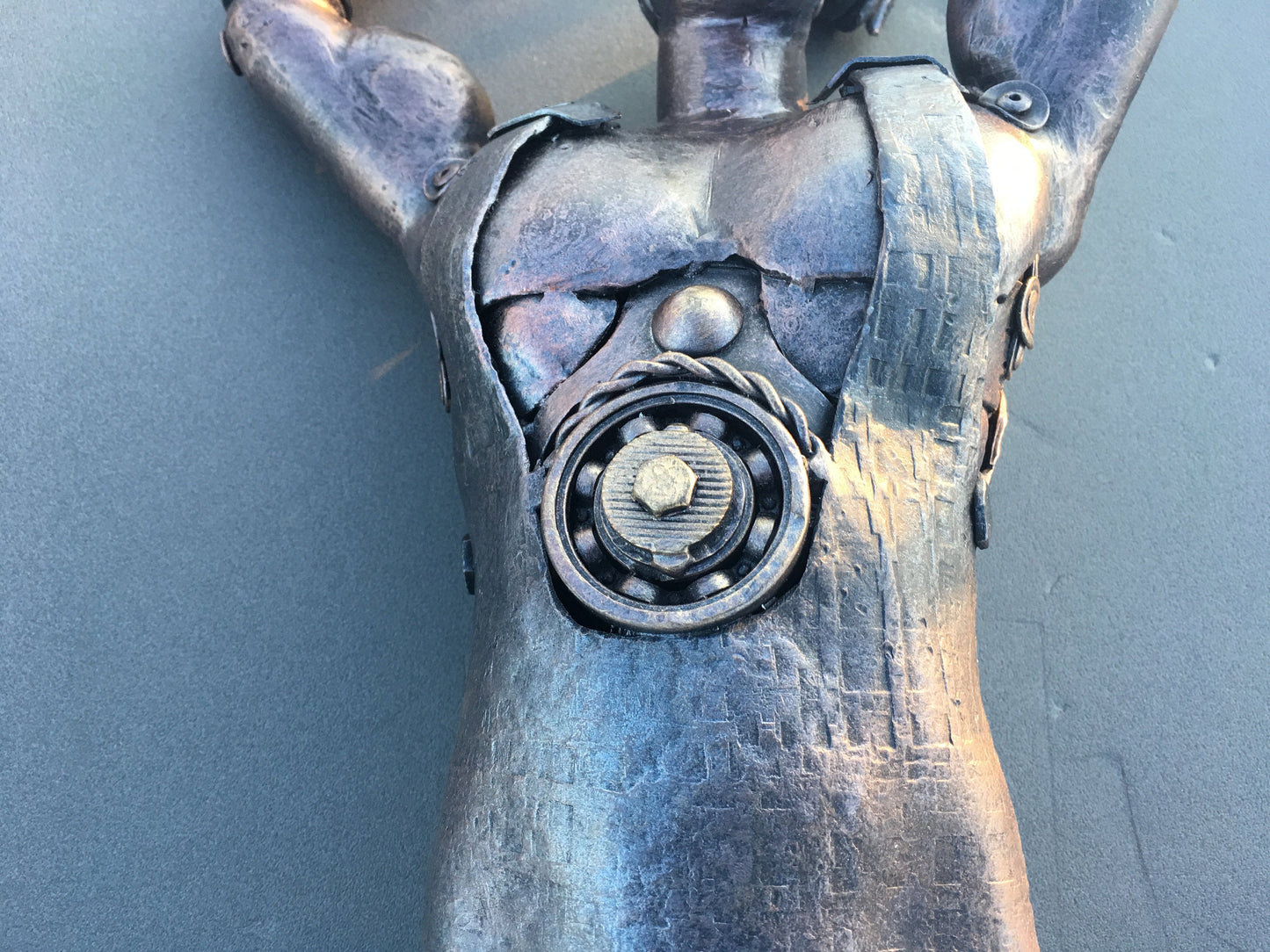 Steampunk sculpture, steampunk figurine, junk art, steampunk art, industrial art, steampunk gift, steam punk, steampunk, industrial decor