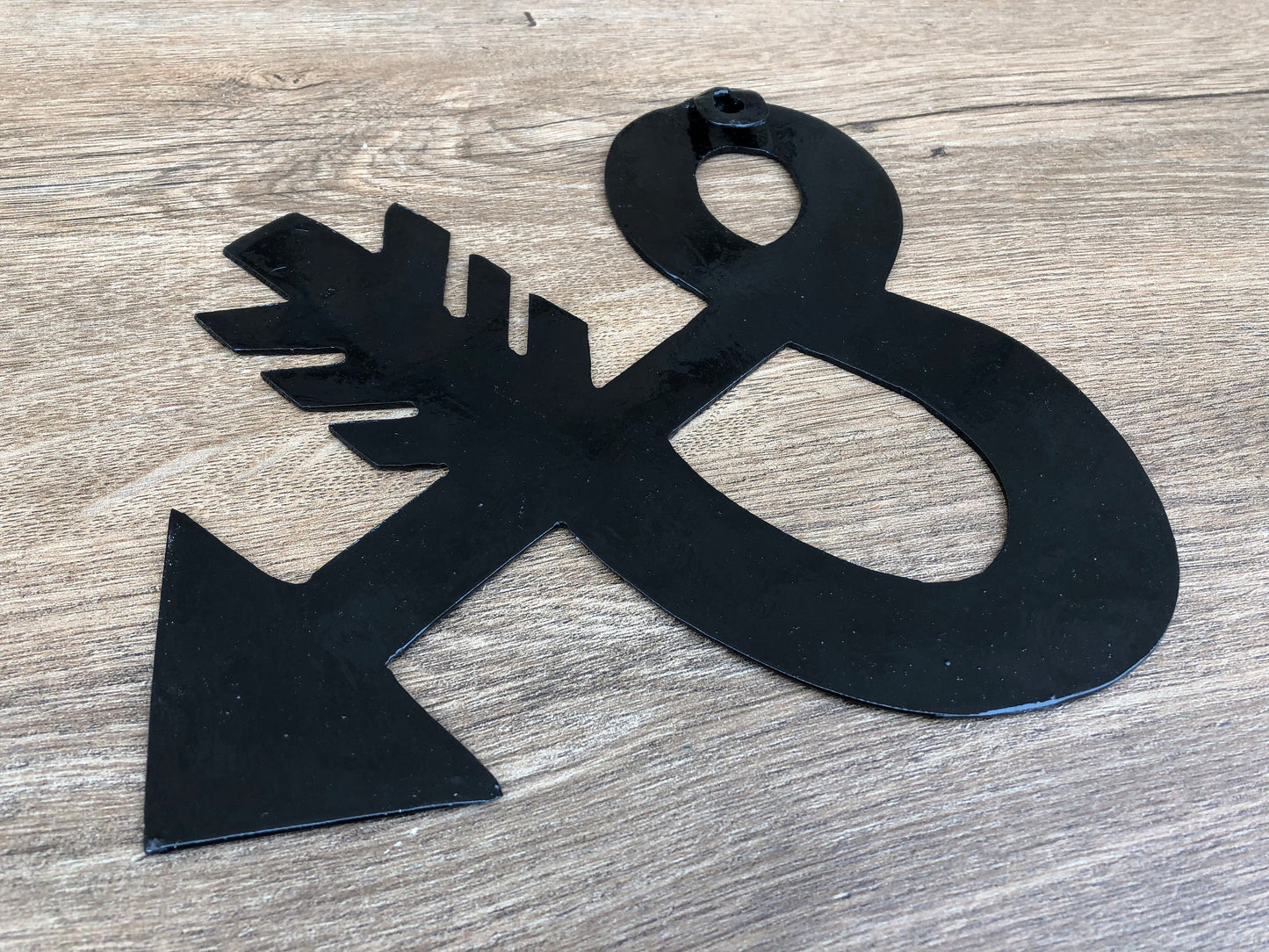 Ampersand, sign, signs, metal sign, hand forged sign, iron sign, painted signs, sign cutout, word art, word art cutout, custom word art