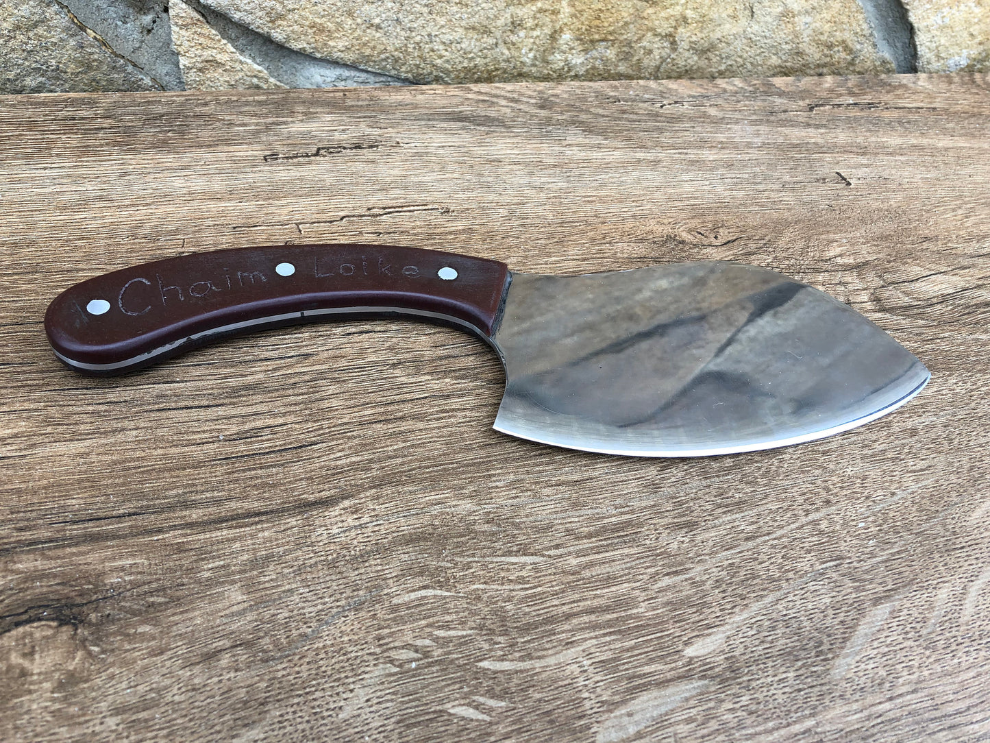 Stainless steel knife, kitchen knife, butcher knife, viking knife, meat chopper, veggie, veggie art, chef gift, iron gifts, kitchen gift